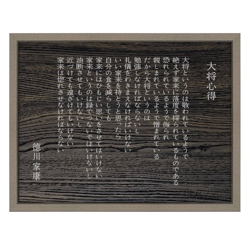 詳細画像3 徳川家康 大将心得