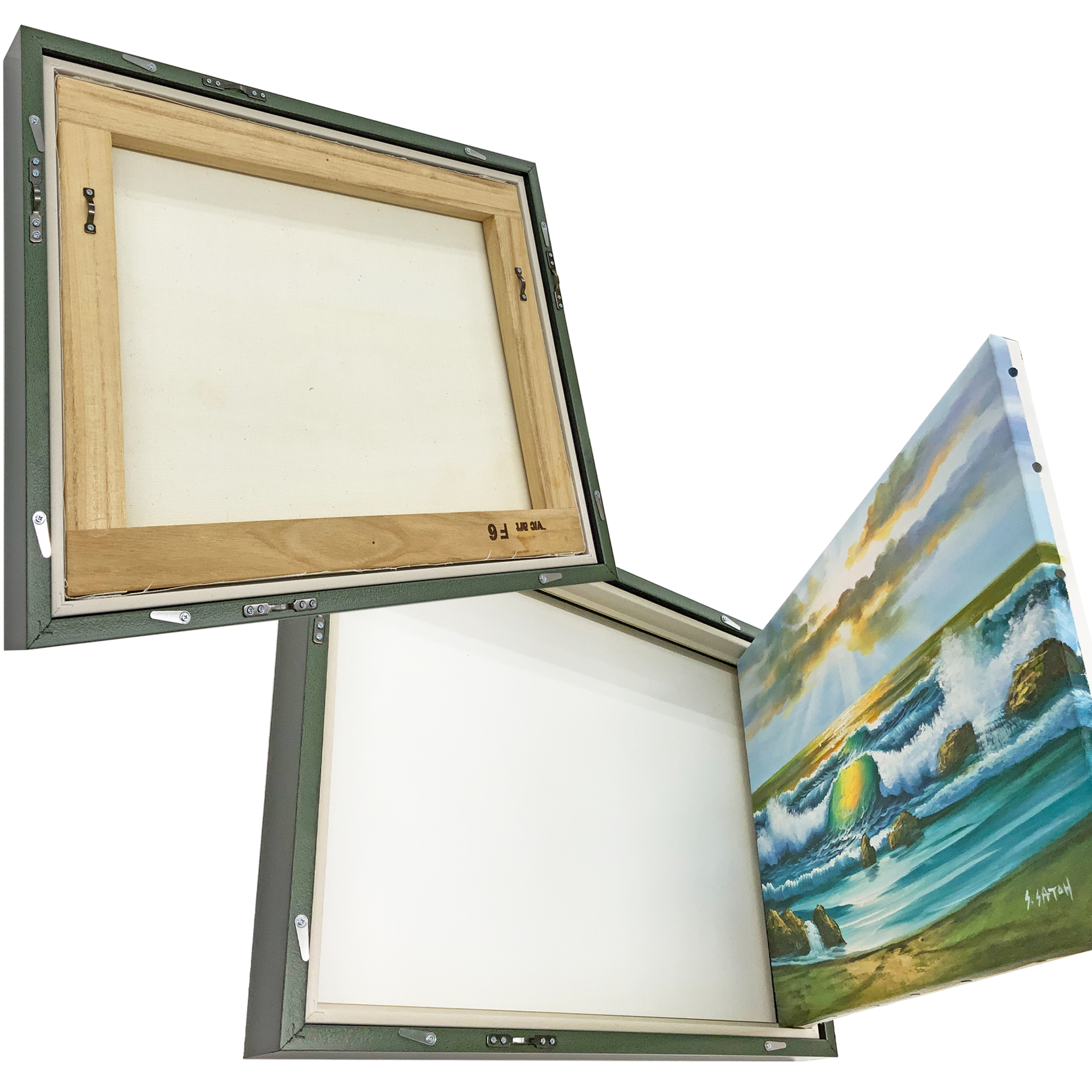 詳細画像8 油絵額縁 8235