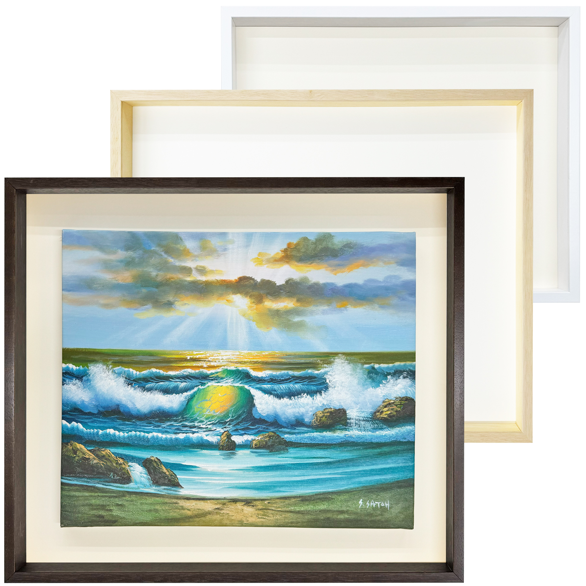 浮かし額 アートボックス35