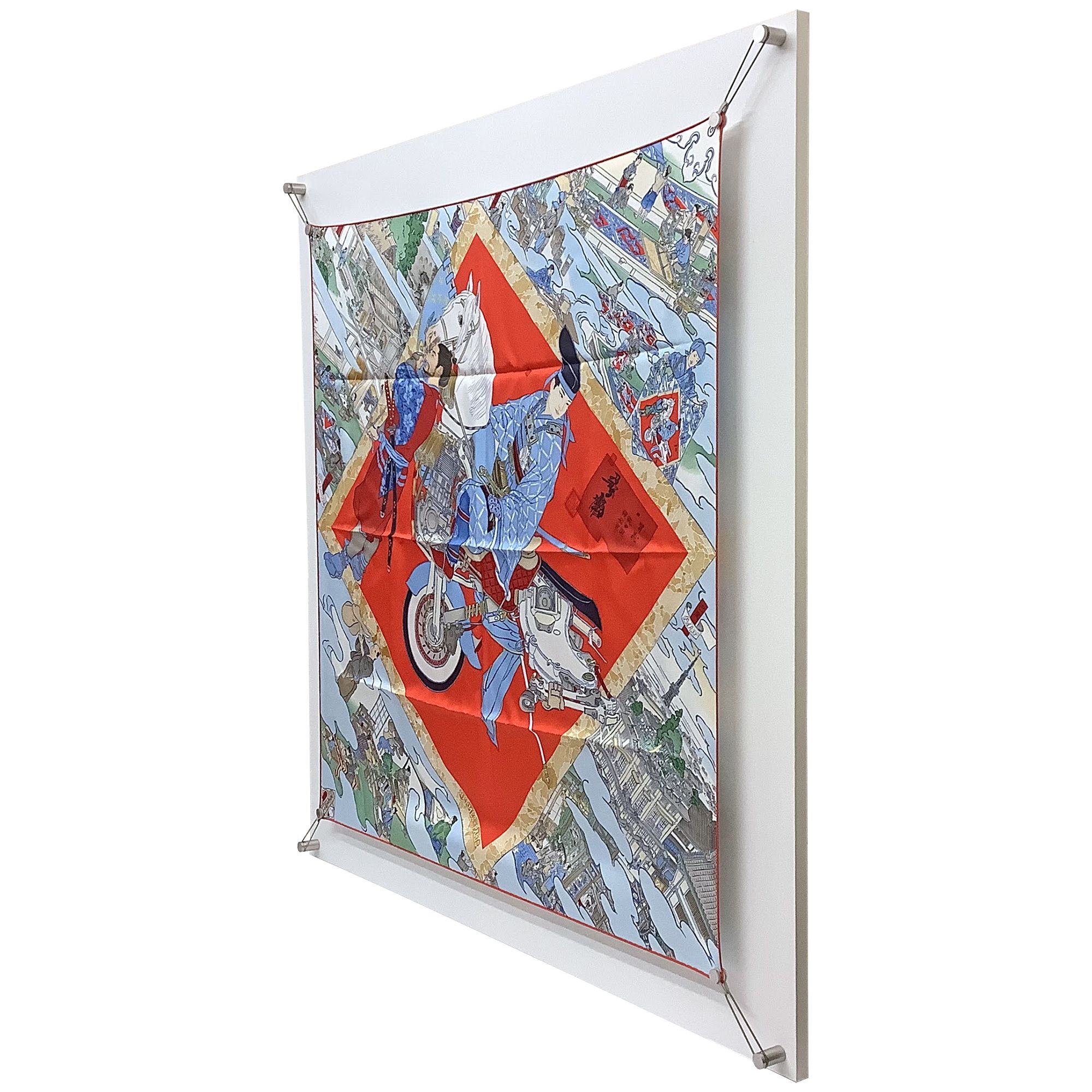 フレーム無しのエルメスハンギングパネル