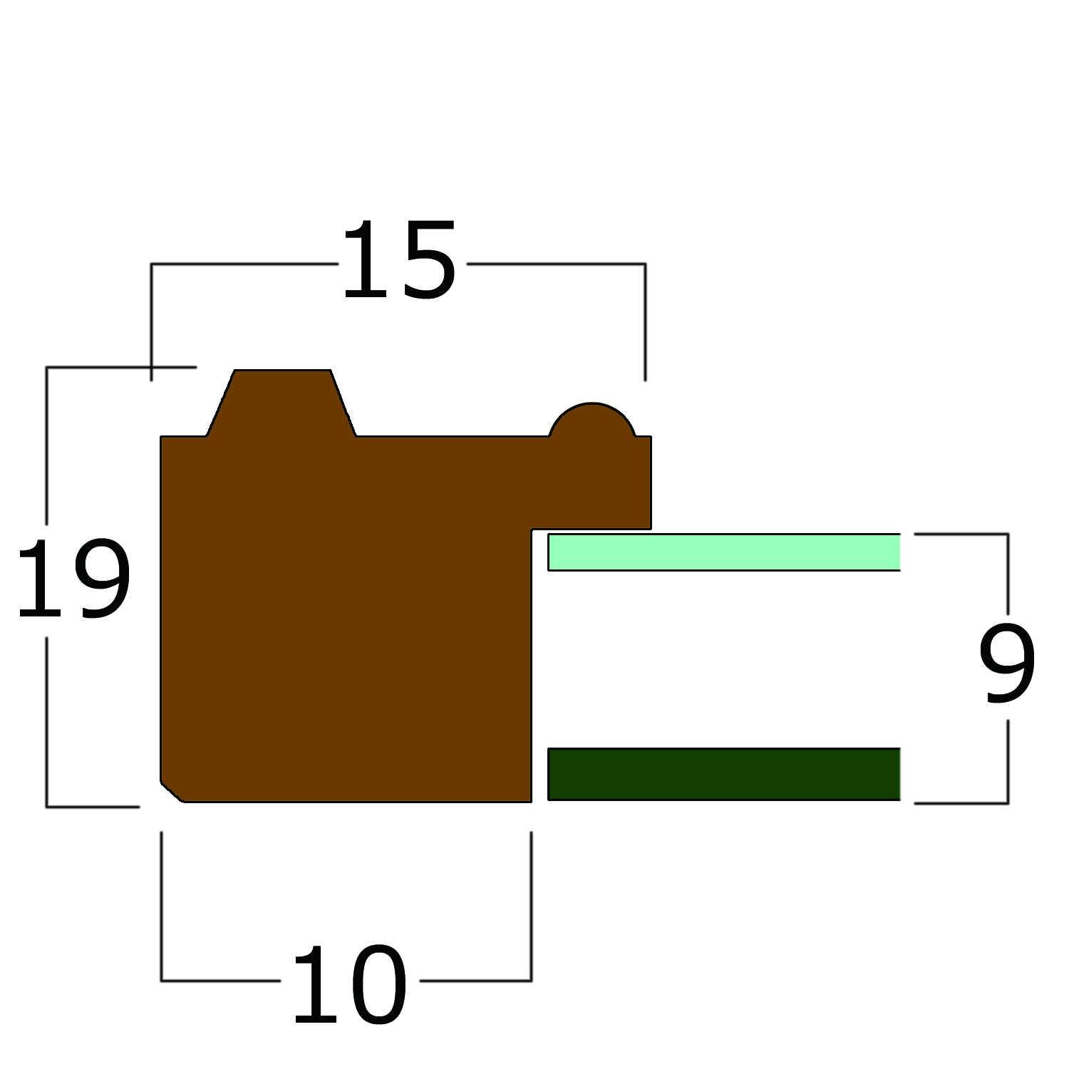 詳細画像10 一般額 梅小紋