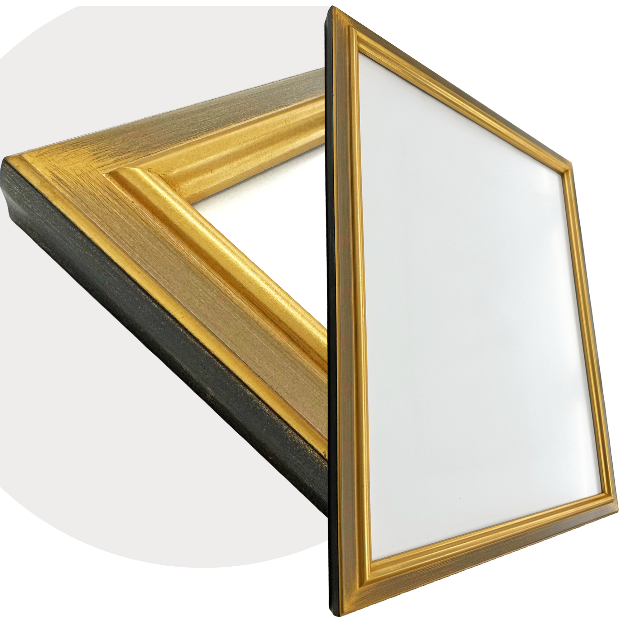 一般額 7526 壁に対して平行に飾れるフラット構造の軽量タイプ一般額。