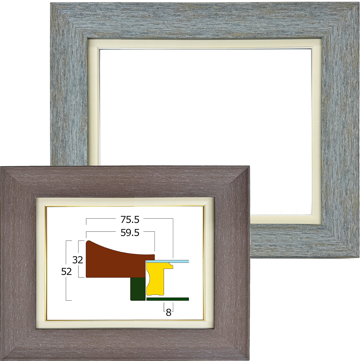 油絵額縁 8236