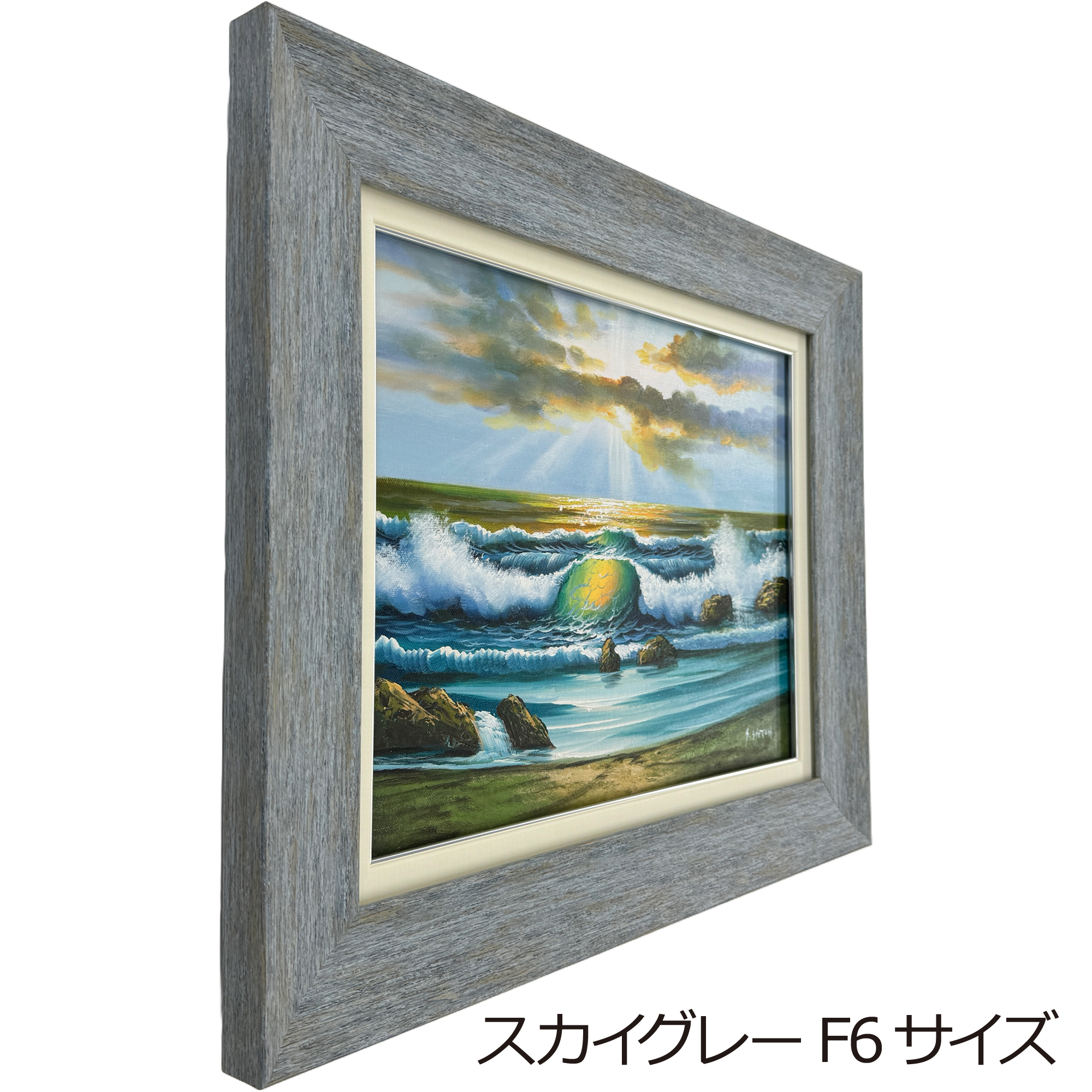 詳細画像6 油絵額縁 8236