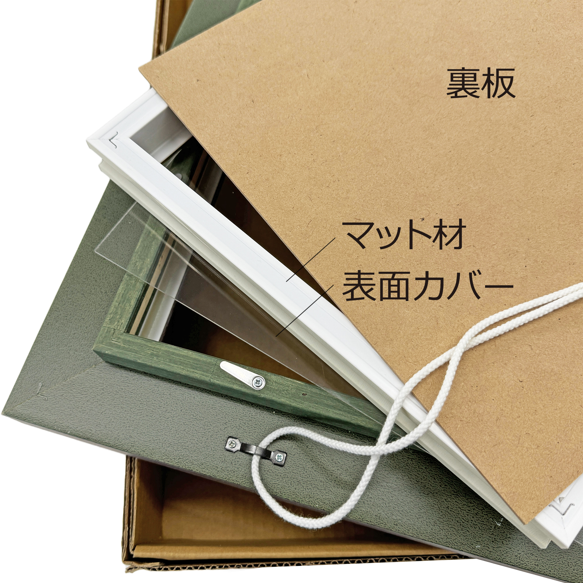 詳細画像7 油絵額縁 8236