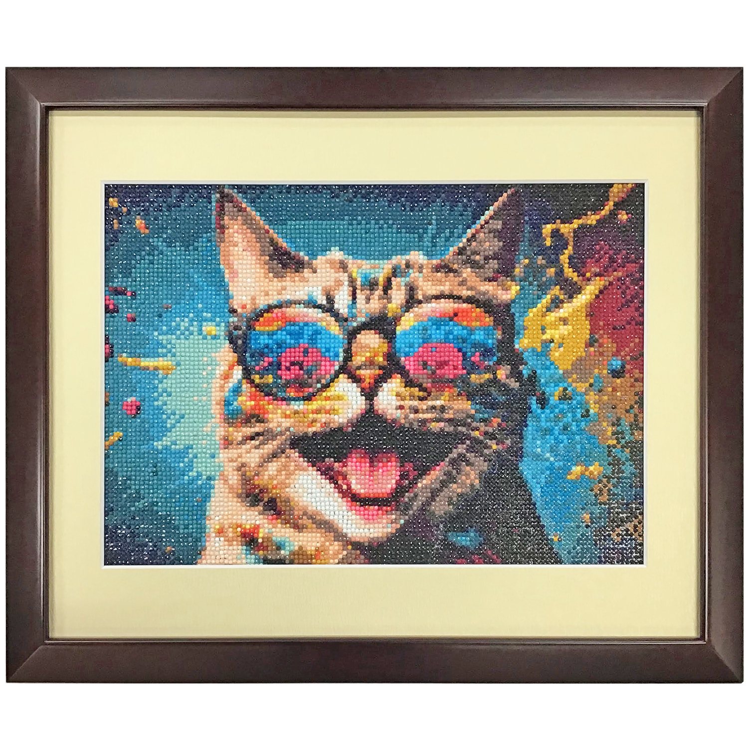 ダイヤモンドアート 猫