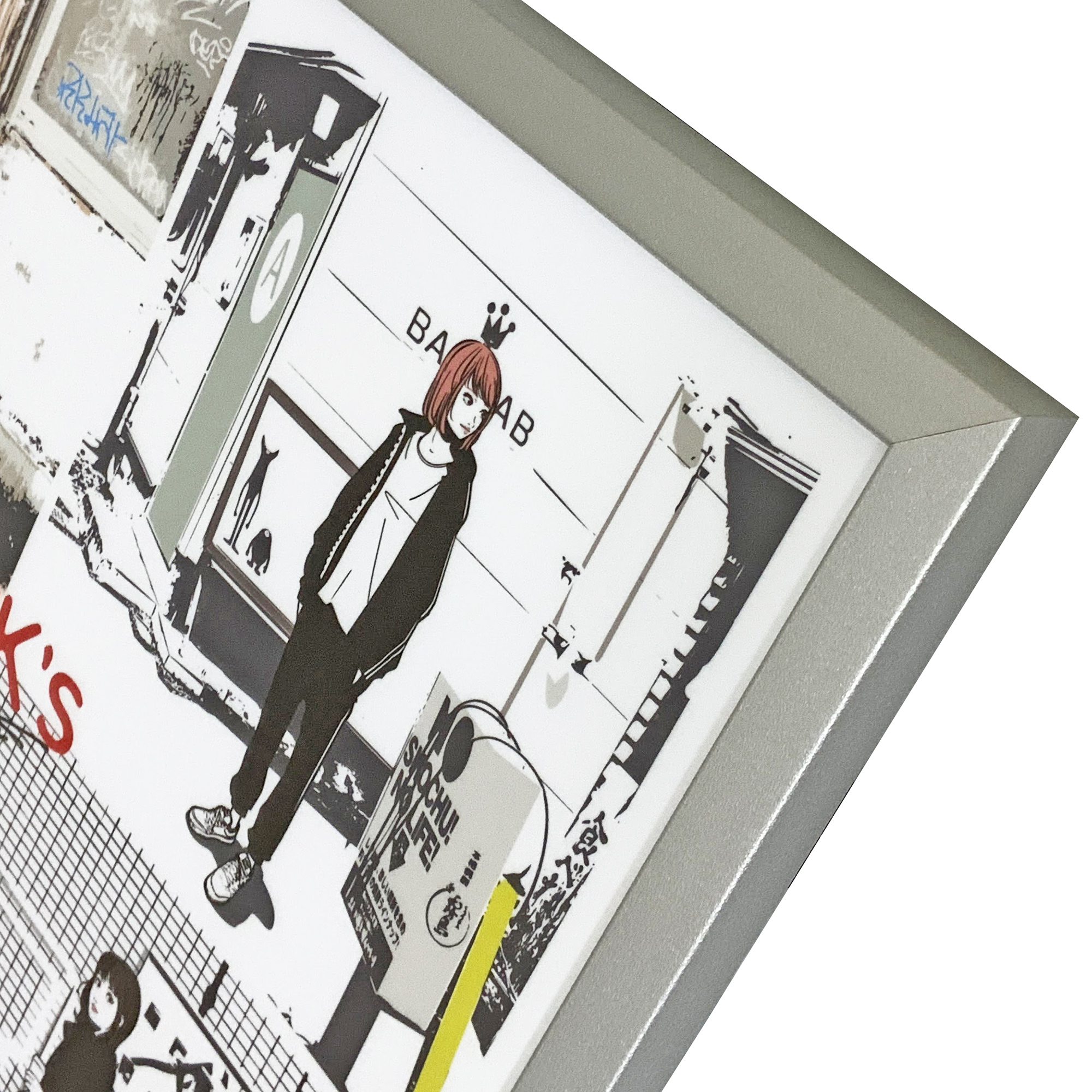 Backside works. ステッカー