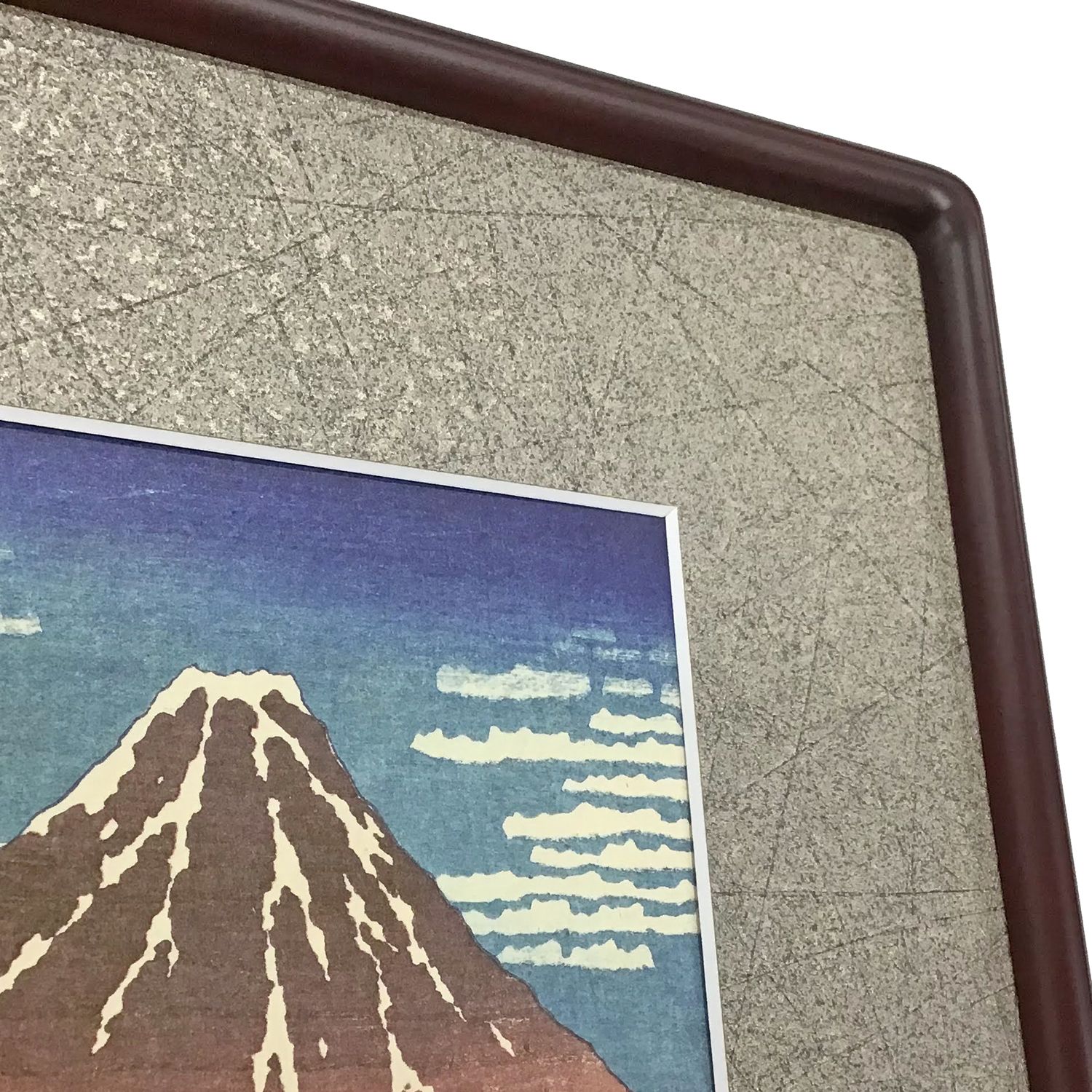 額装実例2 葛飾北斎 浮世絵 複製画