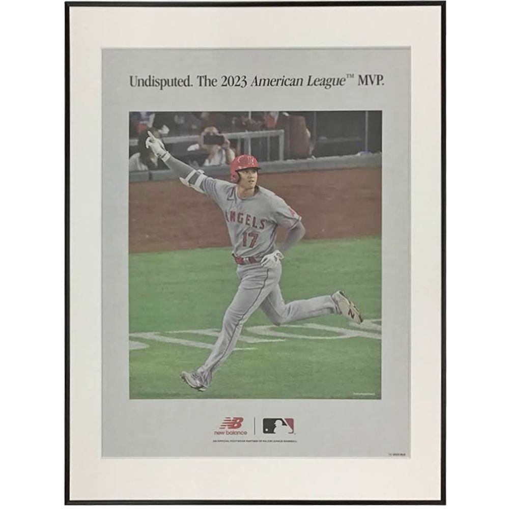 大谷翔平選手の新聞広告