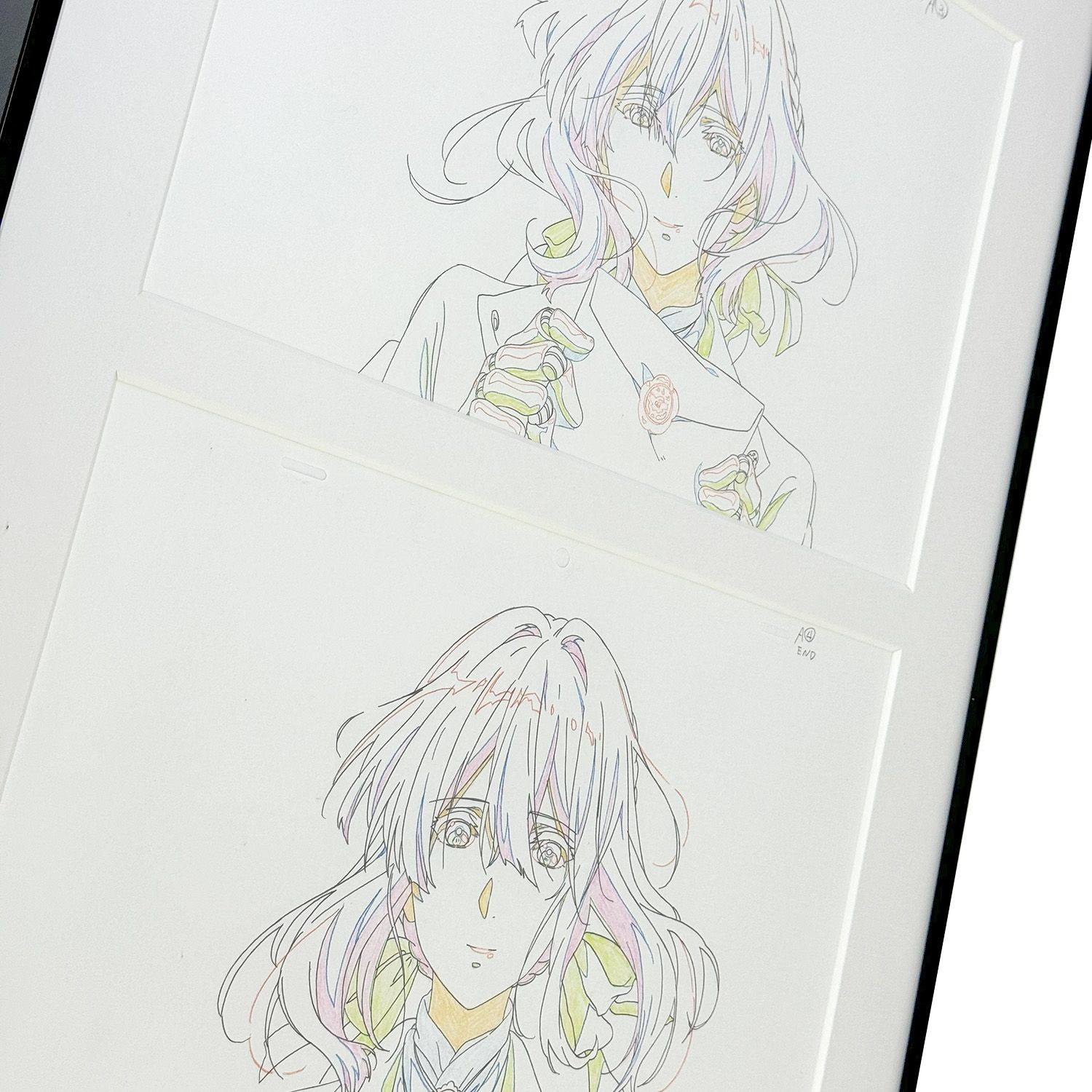 額装実例4 京アニ 複製原画