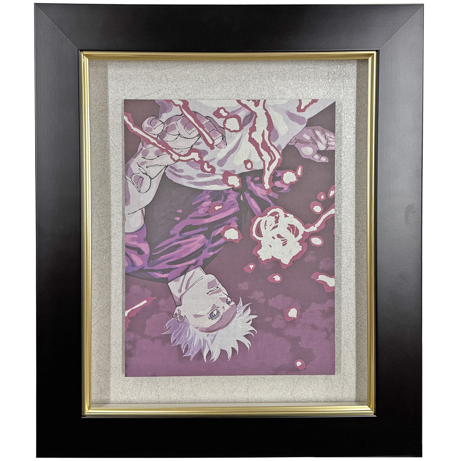 呪術廻戦新聞広告 浮かし額装