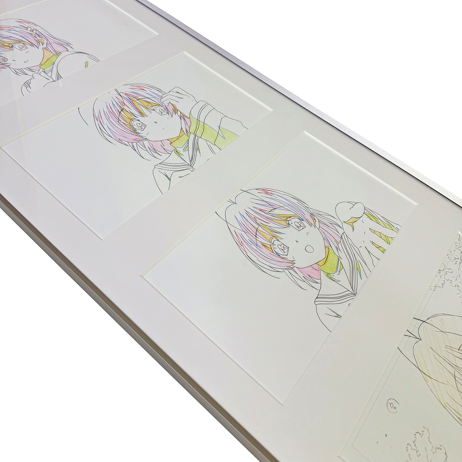 額装実例3 CLANNAD アニメーション原画