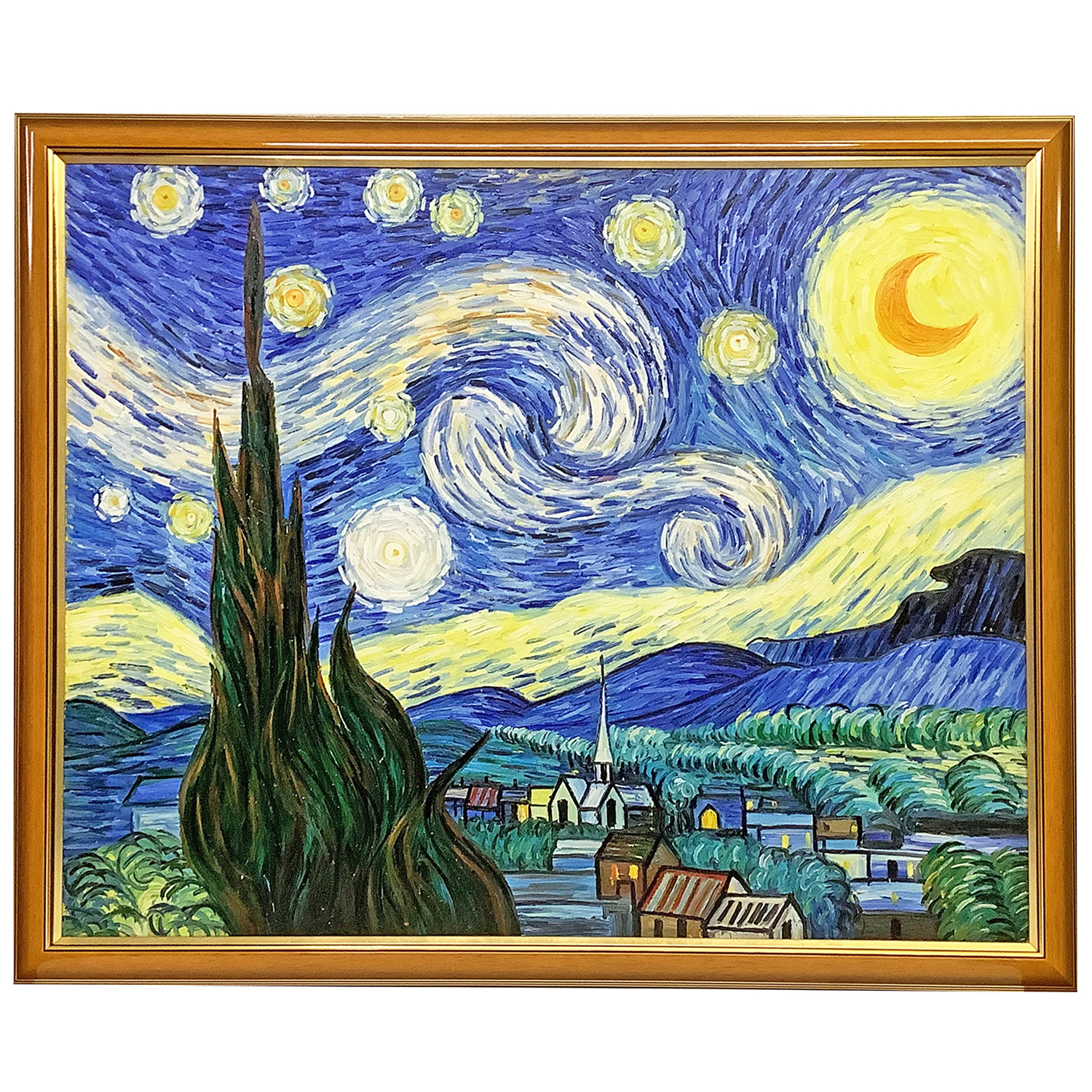 ゴッホ 星月夜(星が輝く夜)