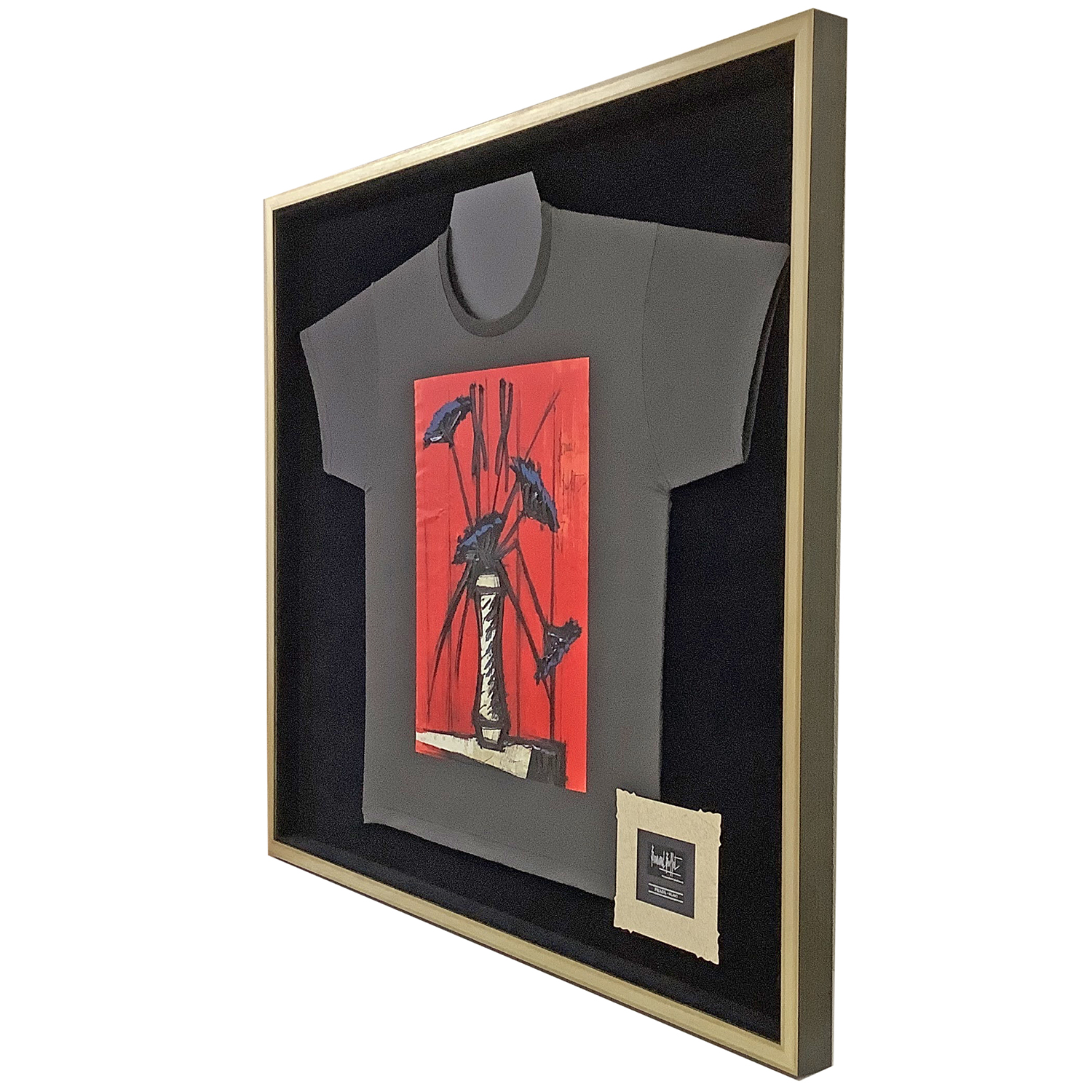 プラダ コラボシャツの額装