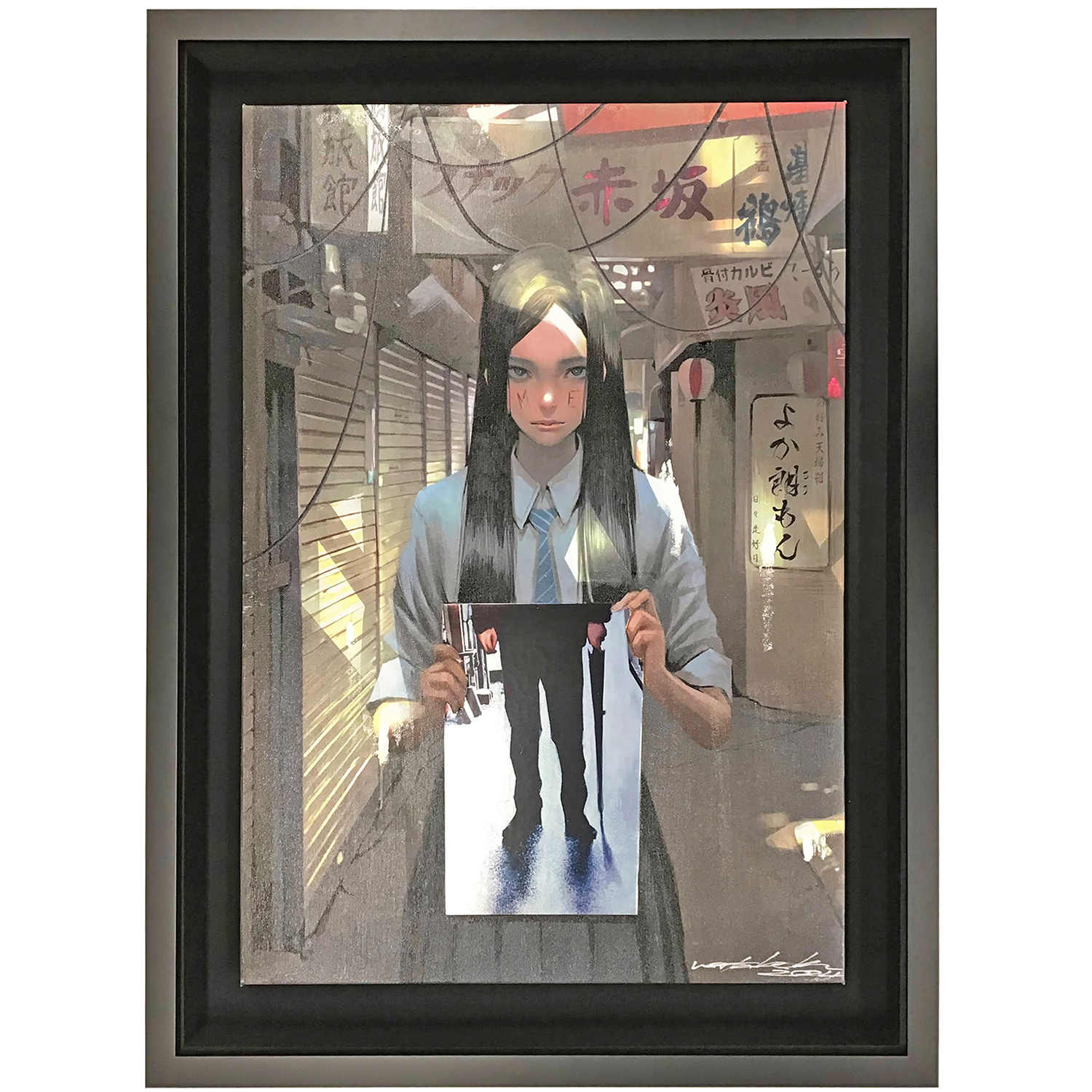 パネル画 wataboku