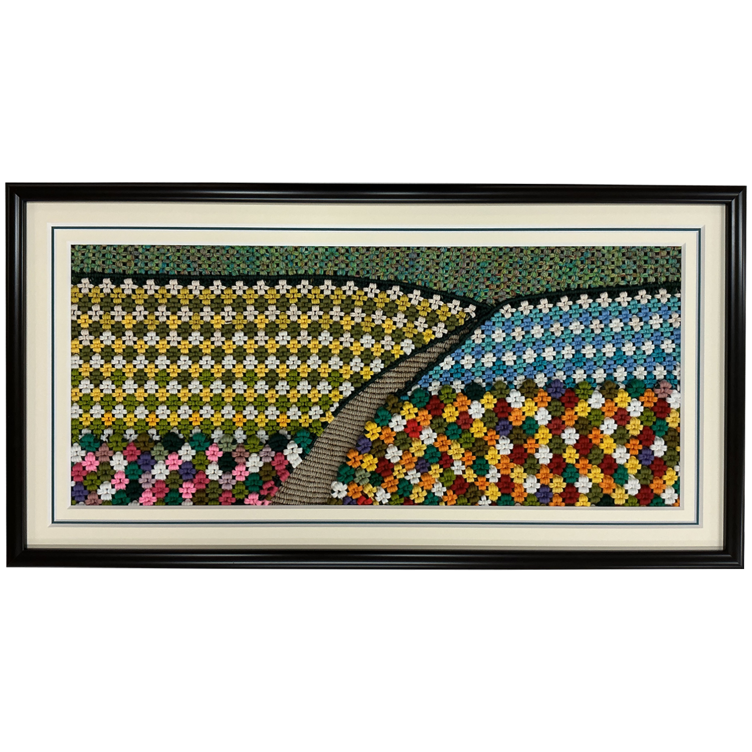 花畑のマクラメ