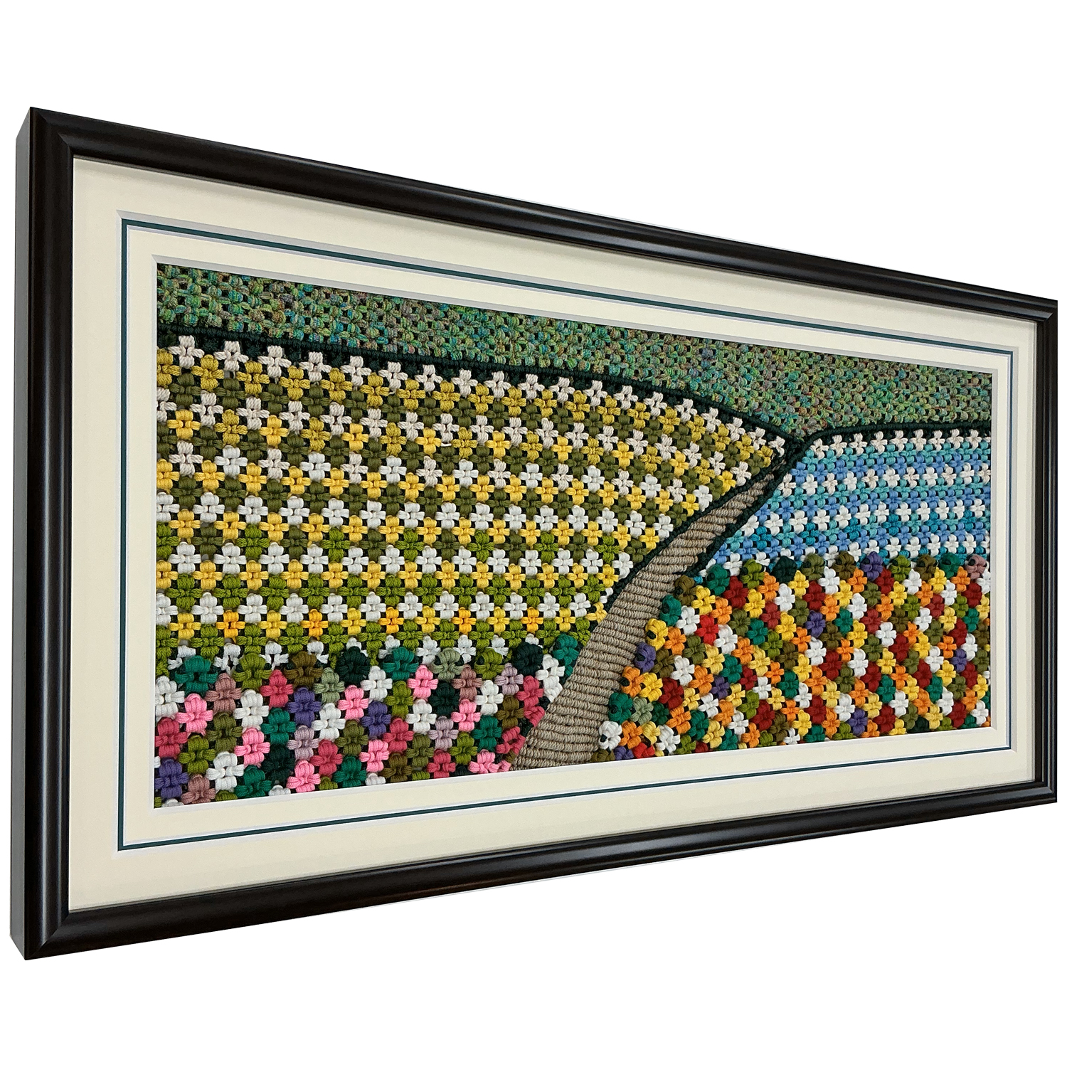 花畑のマクラメ