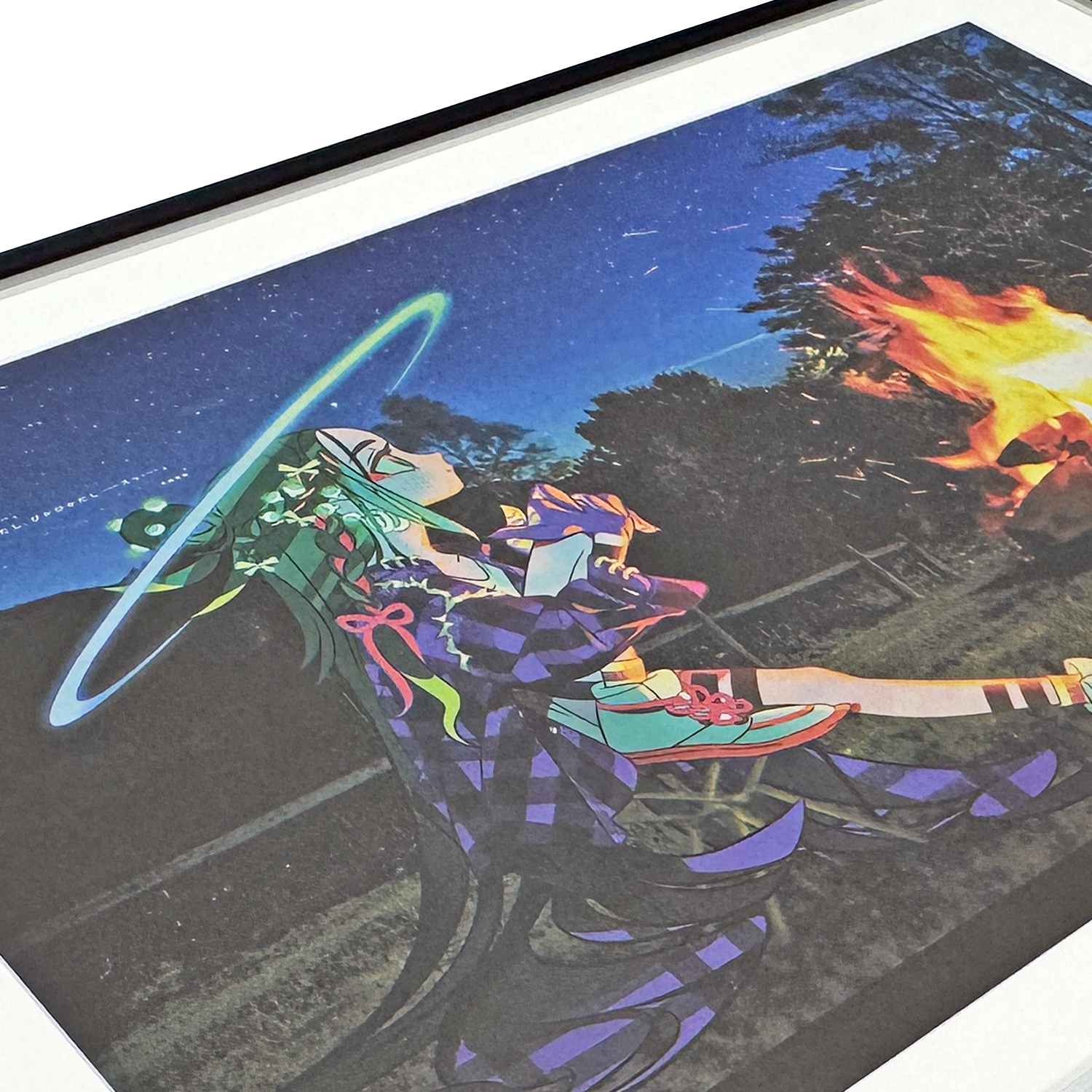額装実例7 FGO 新聞広告