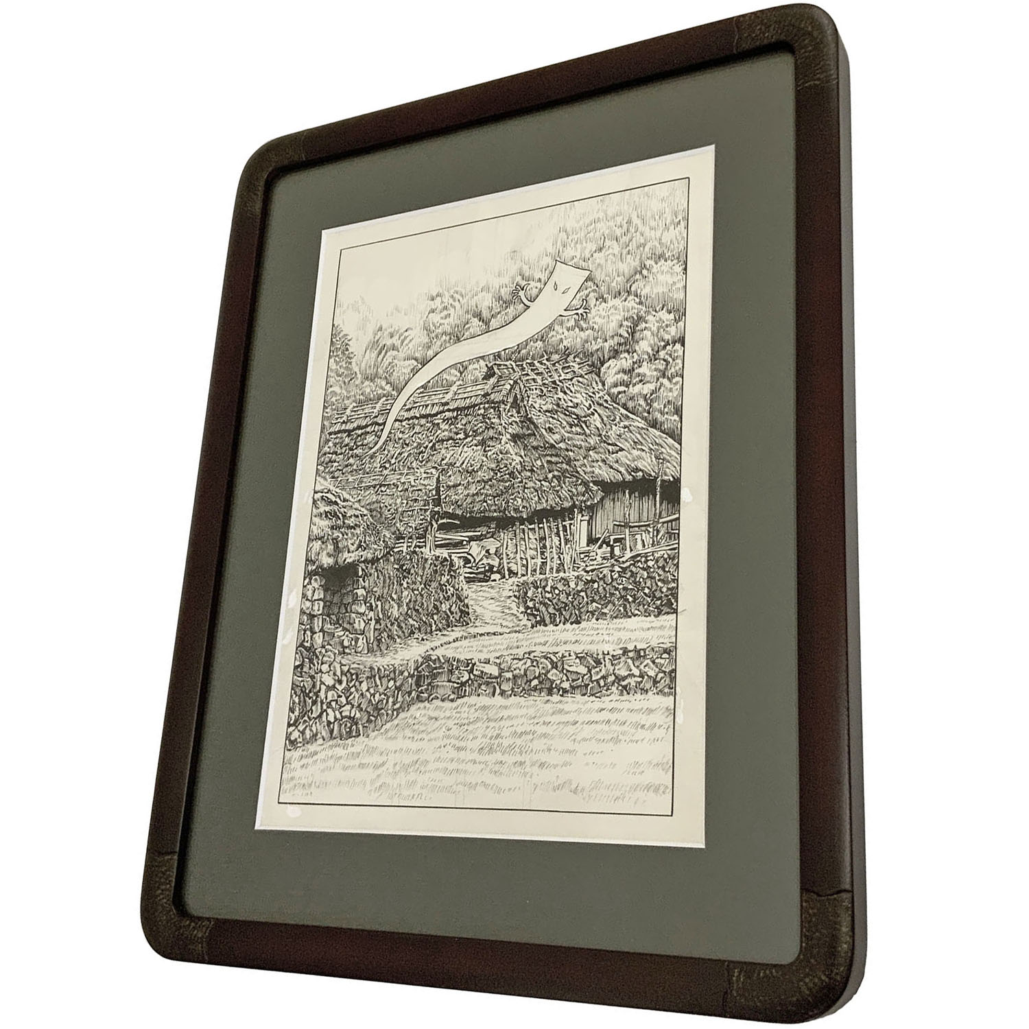 水木しげる  一反木綿の複製原稿