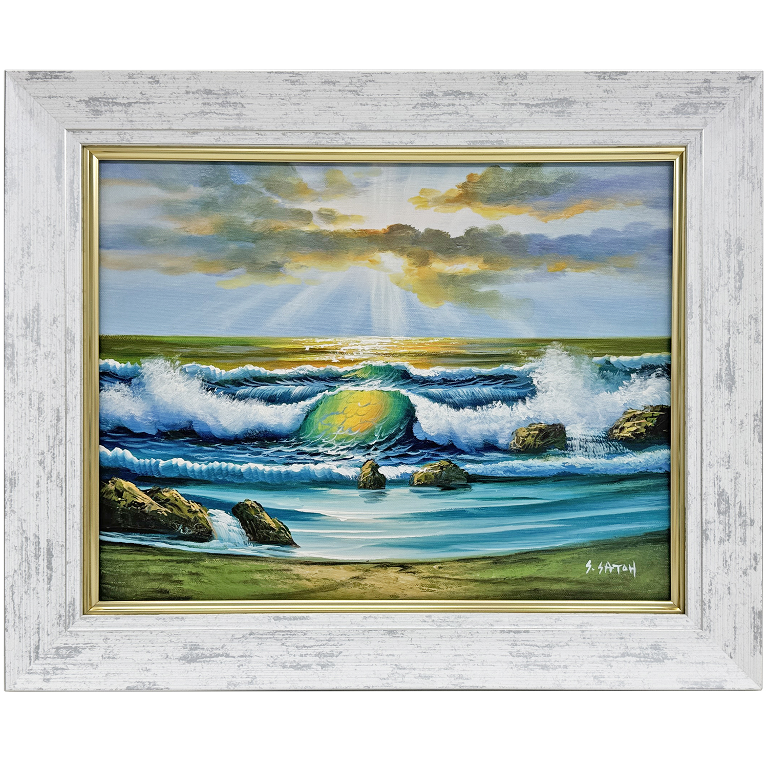 詳細画像12 油絵額縁 8240