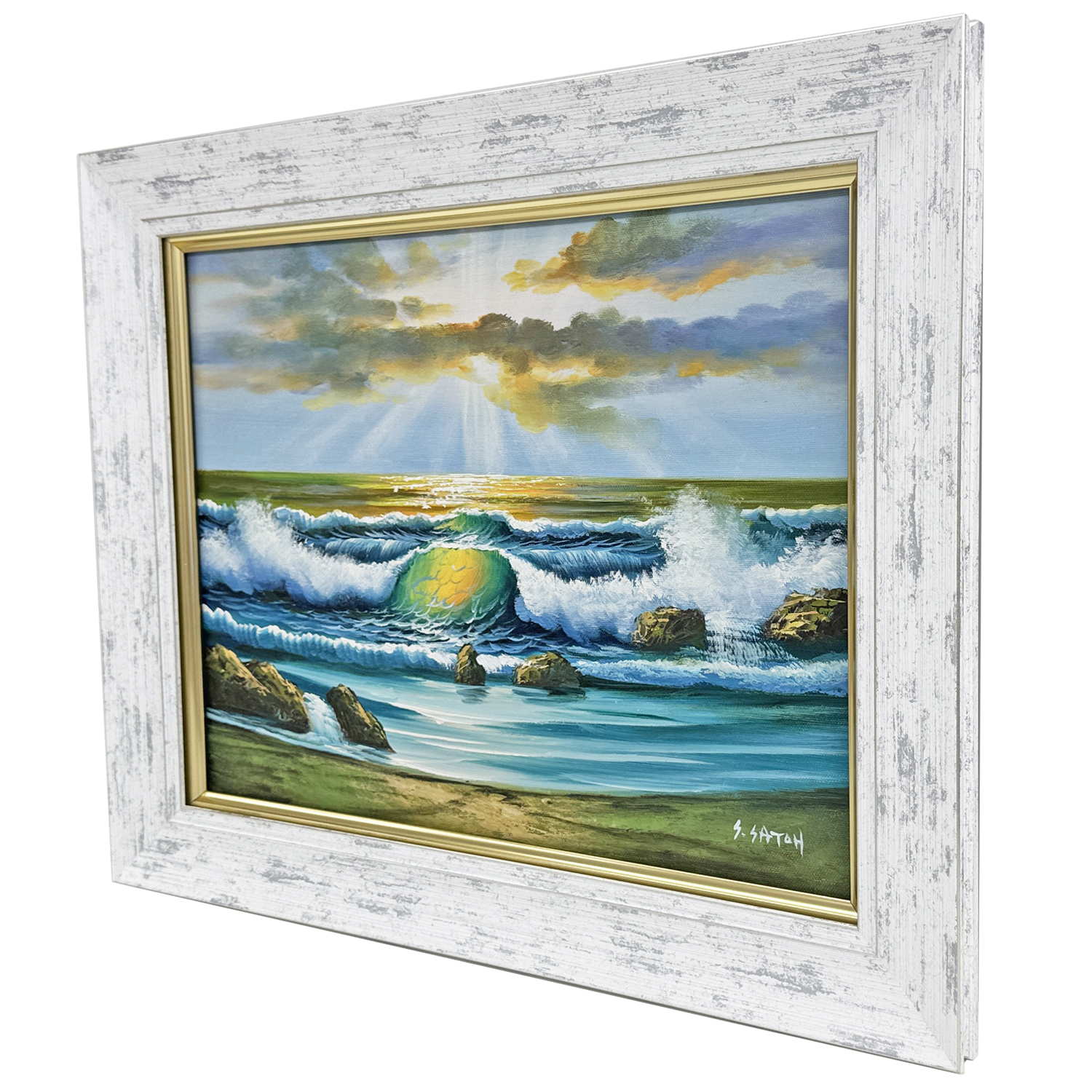 詳細画像6 油絵額縁 8240