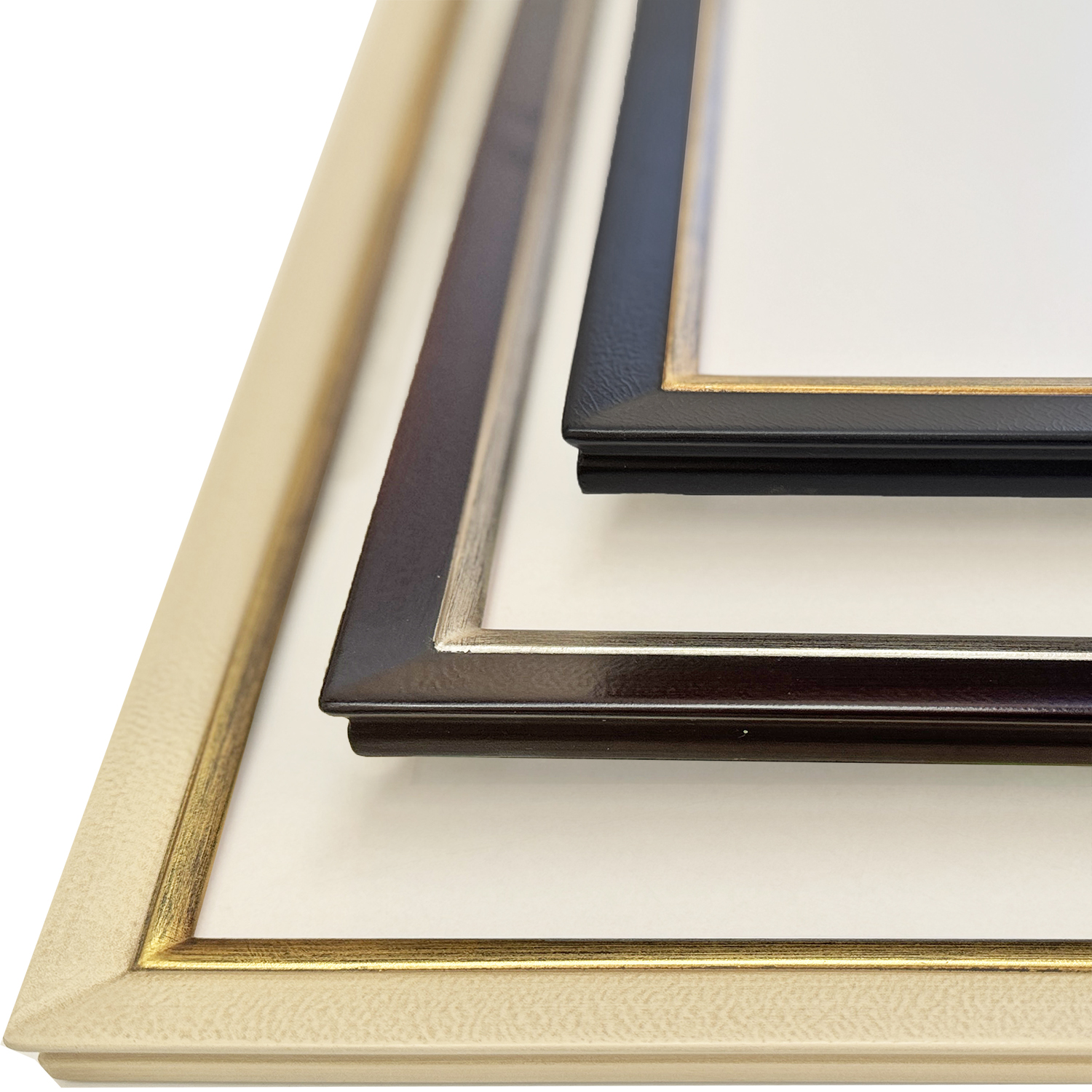 一般額 翼 手仕上げで表現された渋めの色合いと質感が落ち着きのある