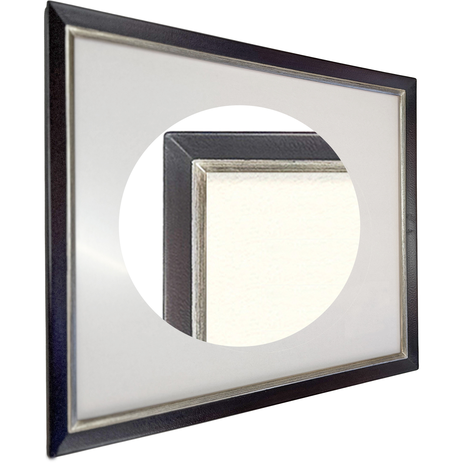 一般額 翼 手仕上げで表現された渋めの色合いと質感が落ち着きのある