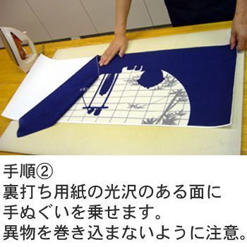 詳細画像3 手ぬぐい用 裏打用紙