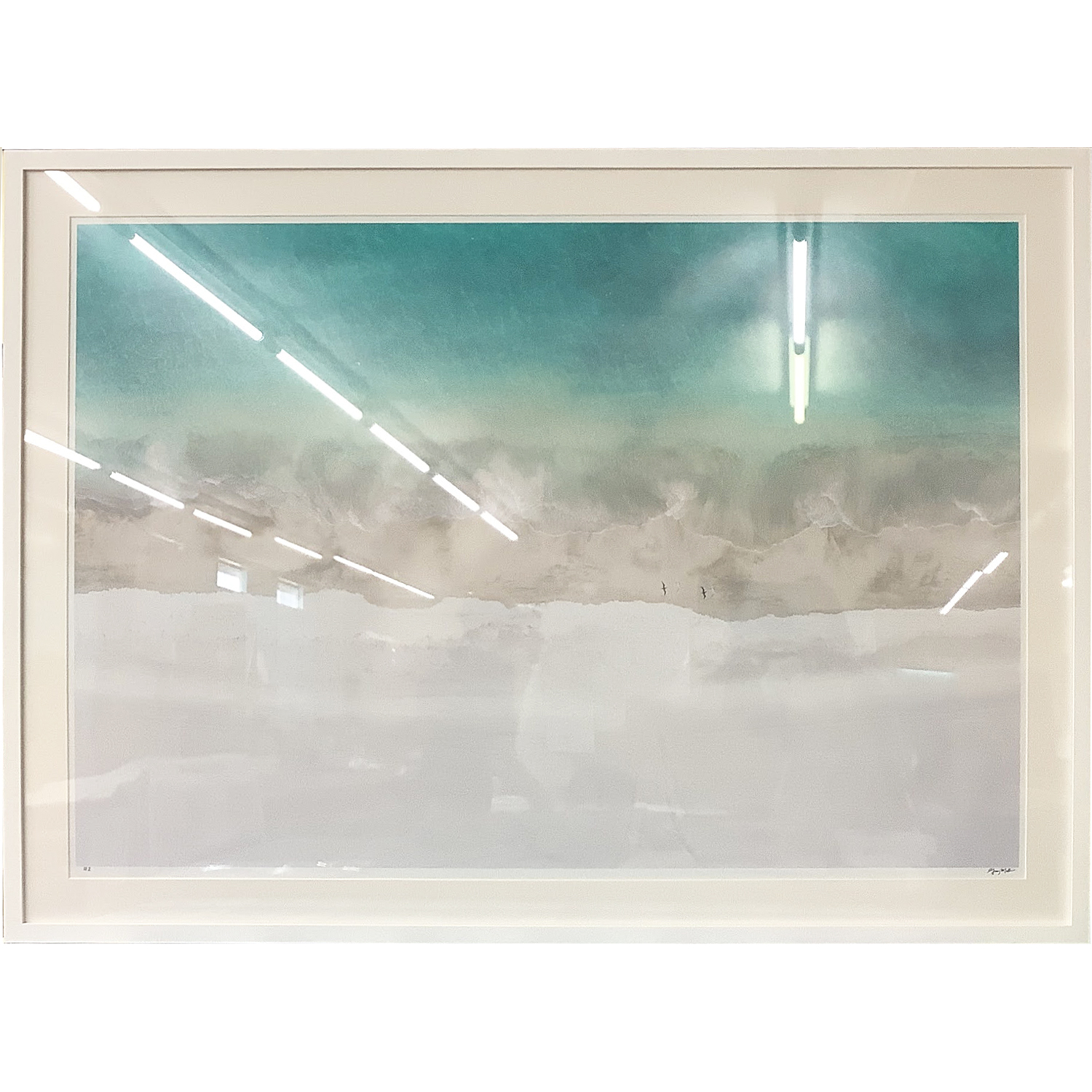 リトグラフ ロングボート・キー