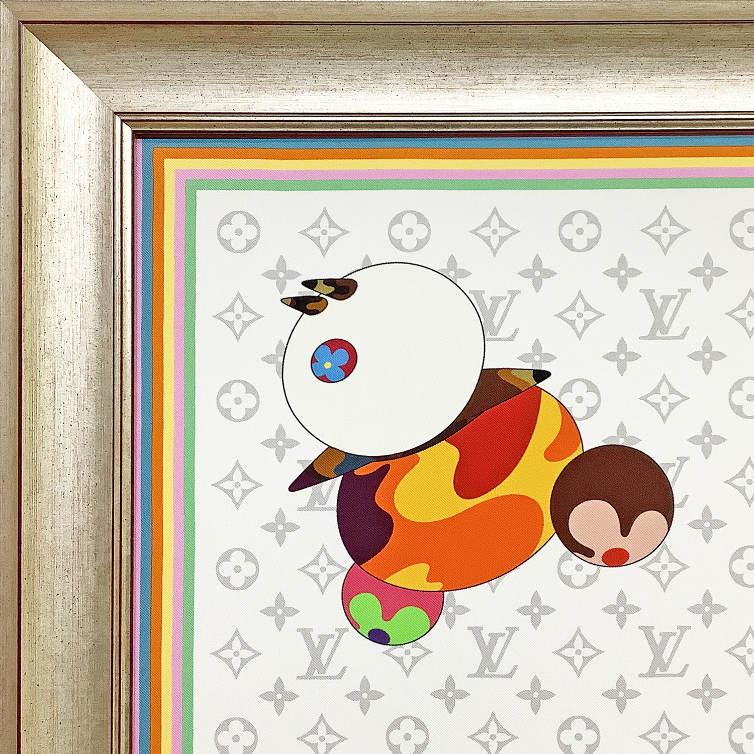 村上隆 × ルイヴィトン スカーフ