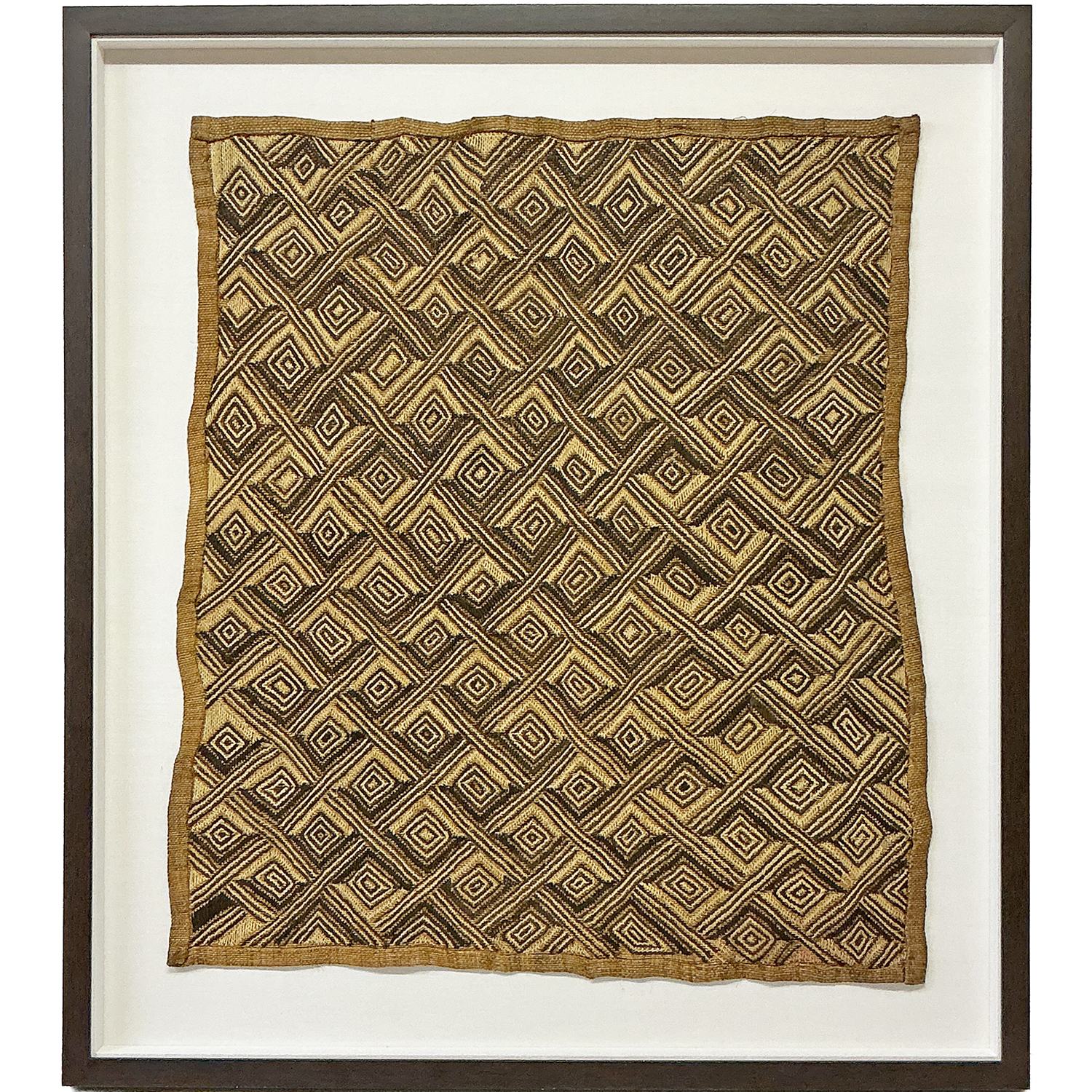 クバ布の額装