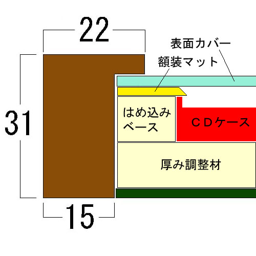 詳細画像10 CDケース専用額 5660