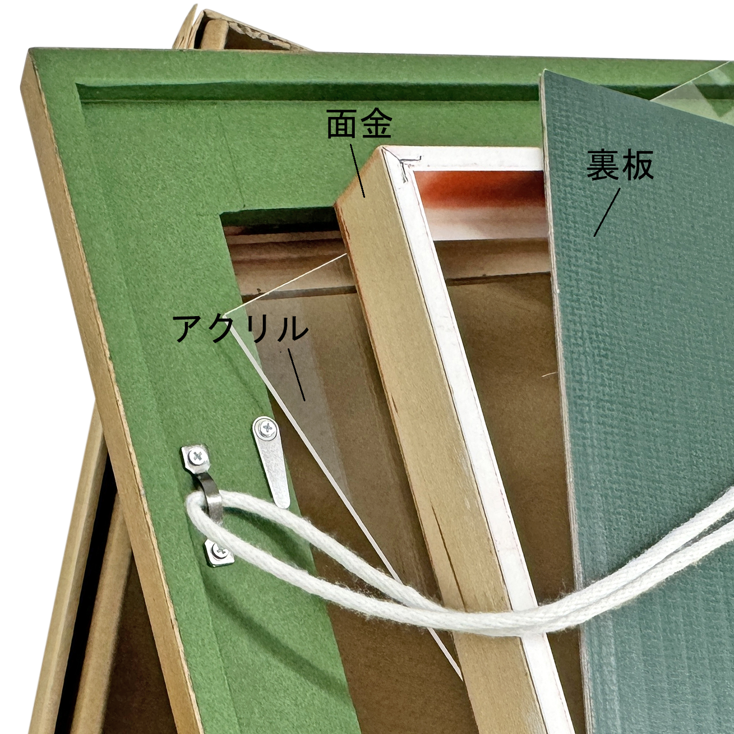 詳細画像7 油絵額縁 7765