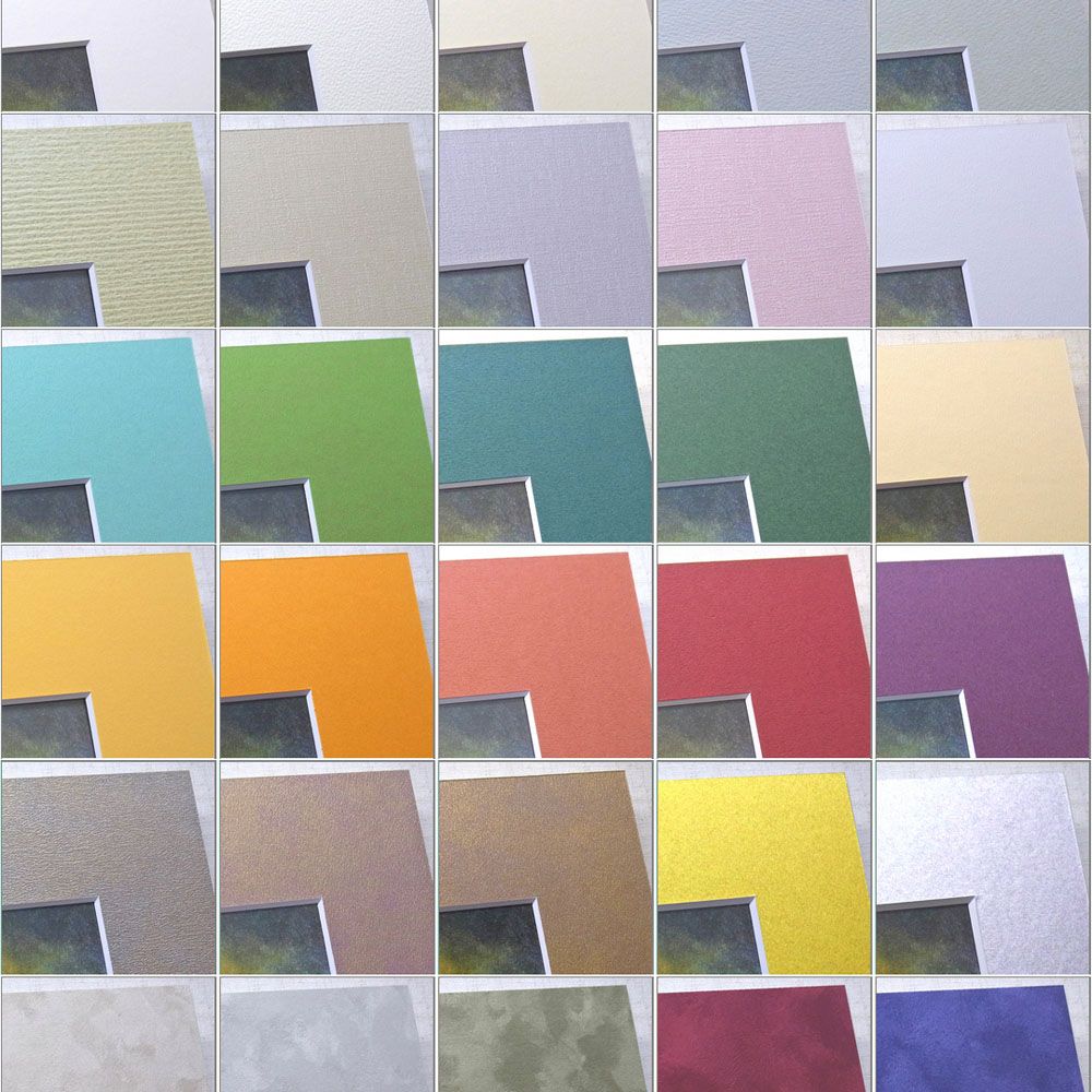 マットのカットサンプル