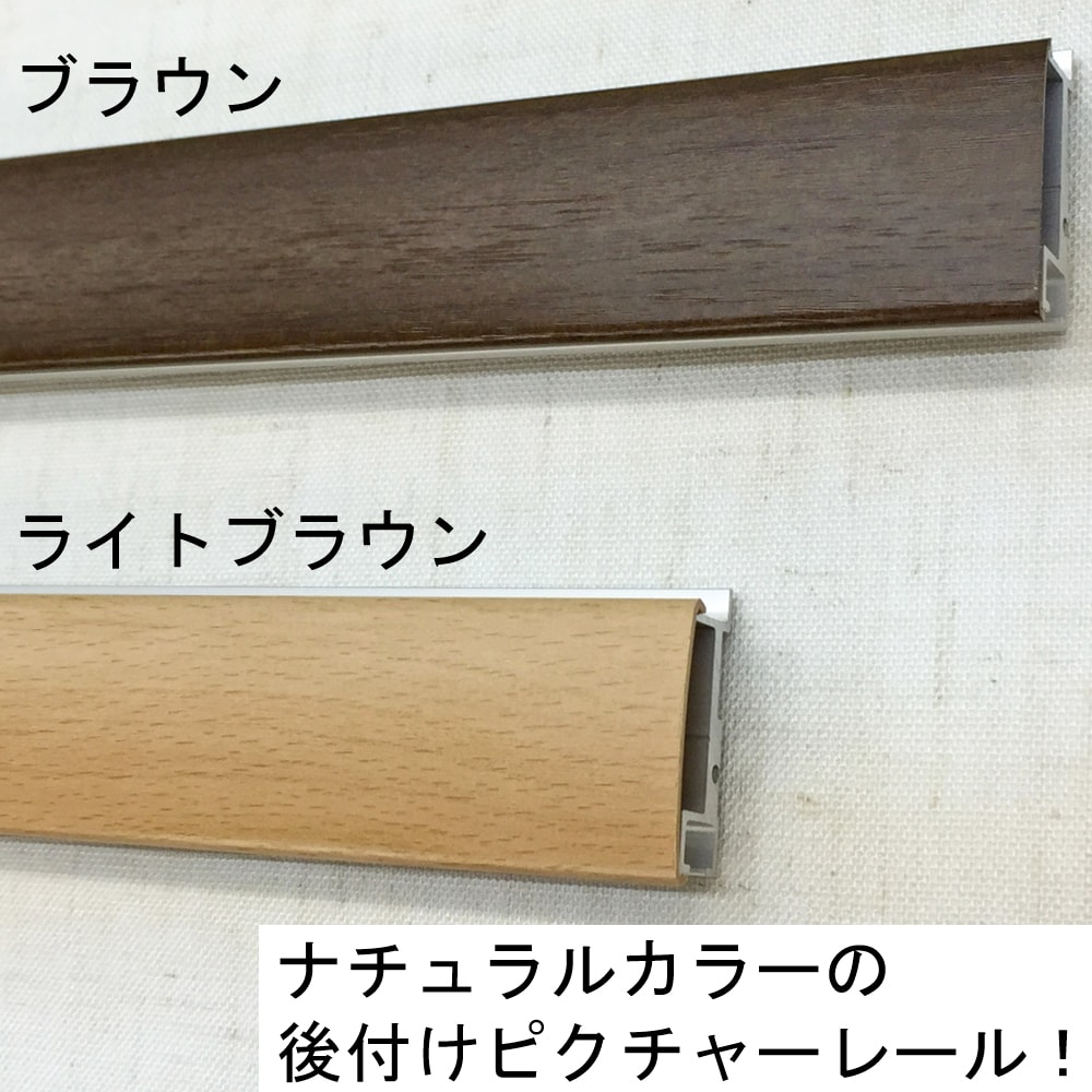 詳細画像2 後付ピクチャーレール カラーズ