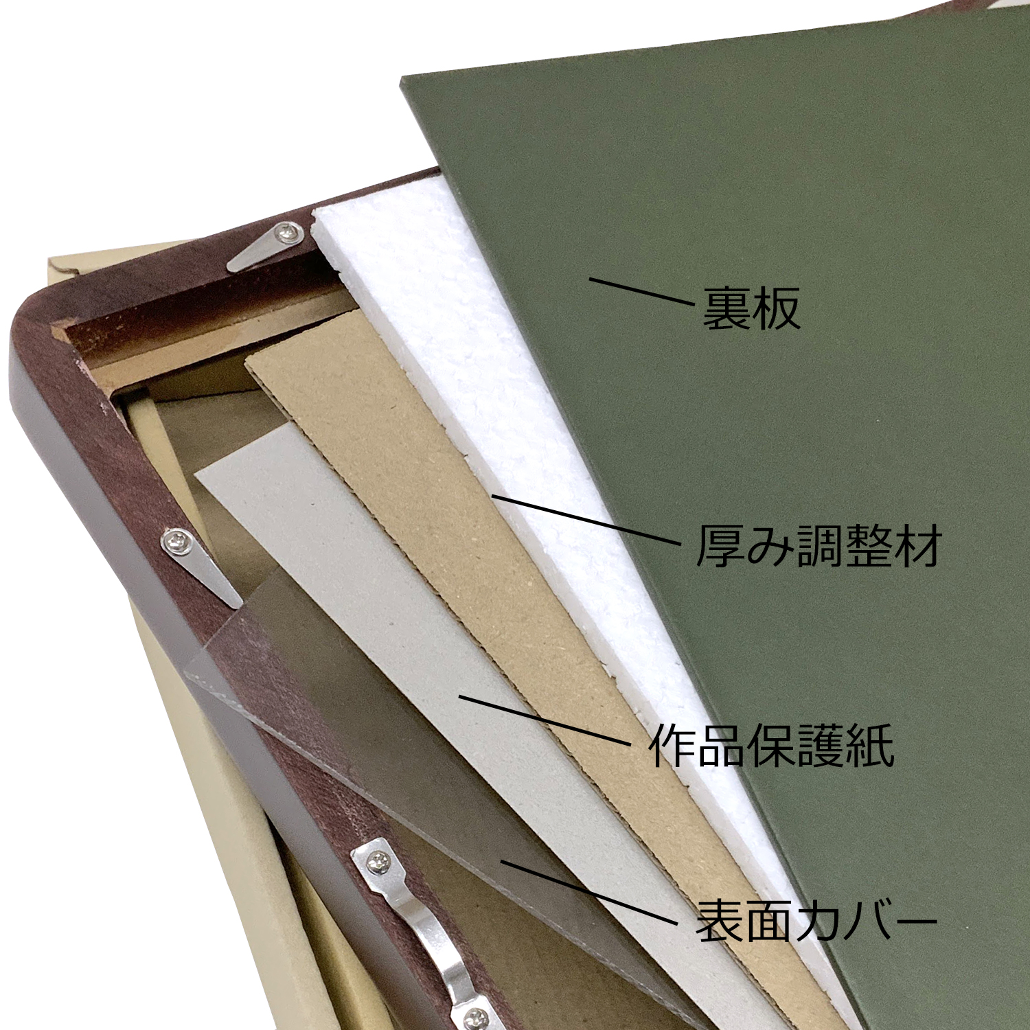 詳細画像5 書道・水墨画額 9755