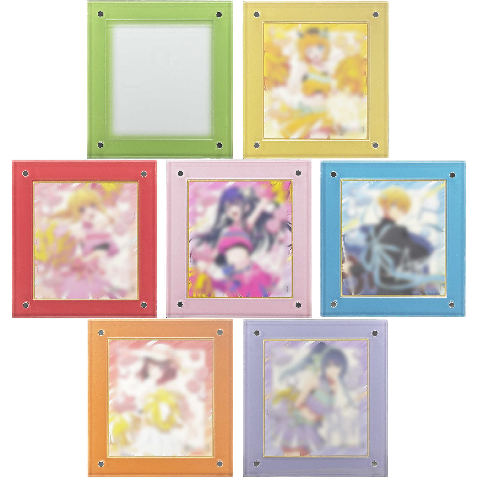 ミニ色紙用アクリル推し額 GT002