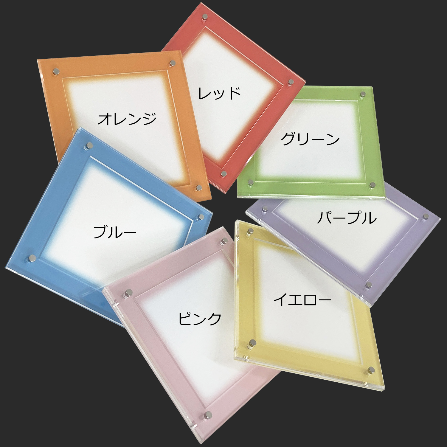 詳細画像4 ミニ色紙用アクリル推し額 GT002