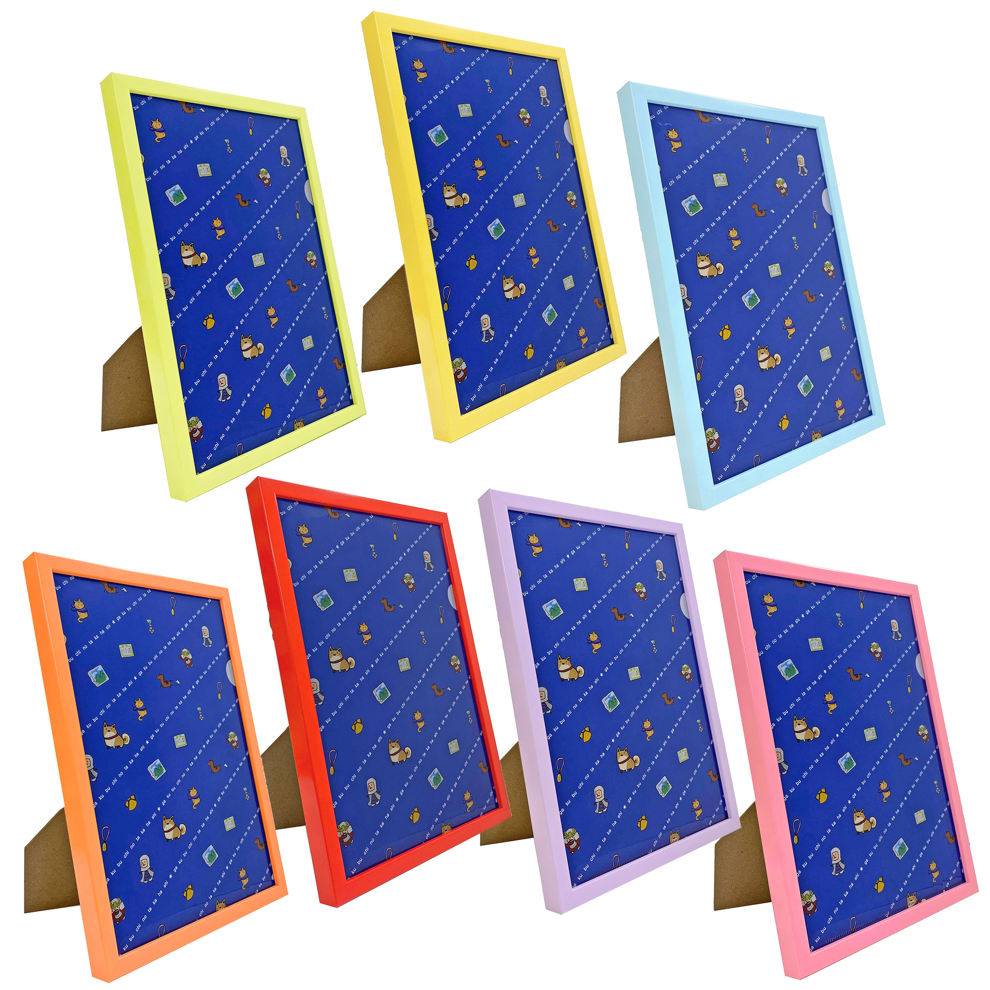 詳細画像 クリアファイル専用 カラー推し額