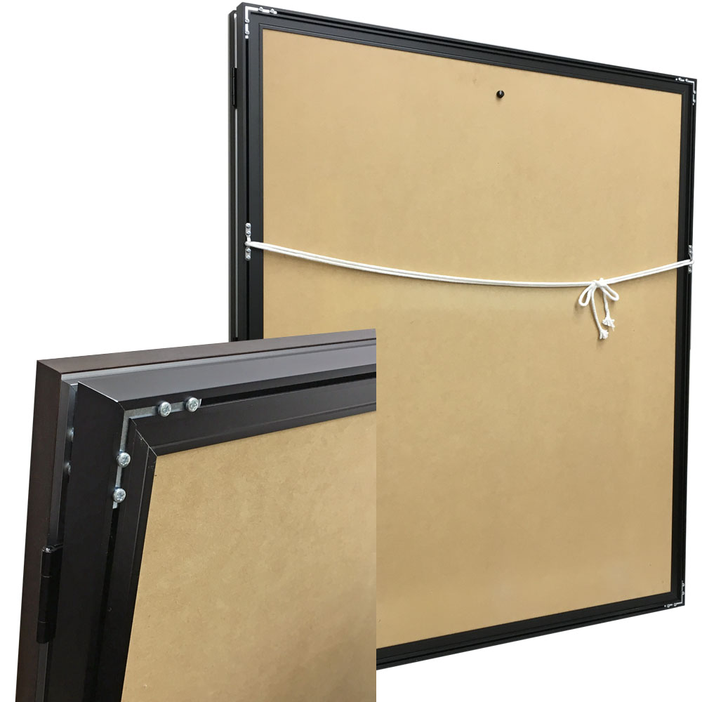 前開式ユニフォームケース・A 前面開閉式の扉が付いた、高級ユニフォーム額