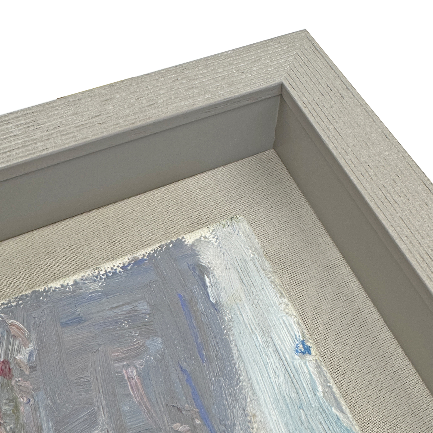 詳細画像4 浮かし額 角箱(ぎんねずみ)