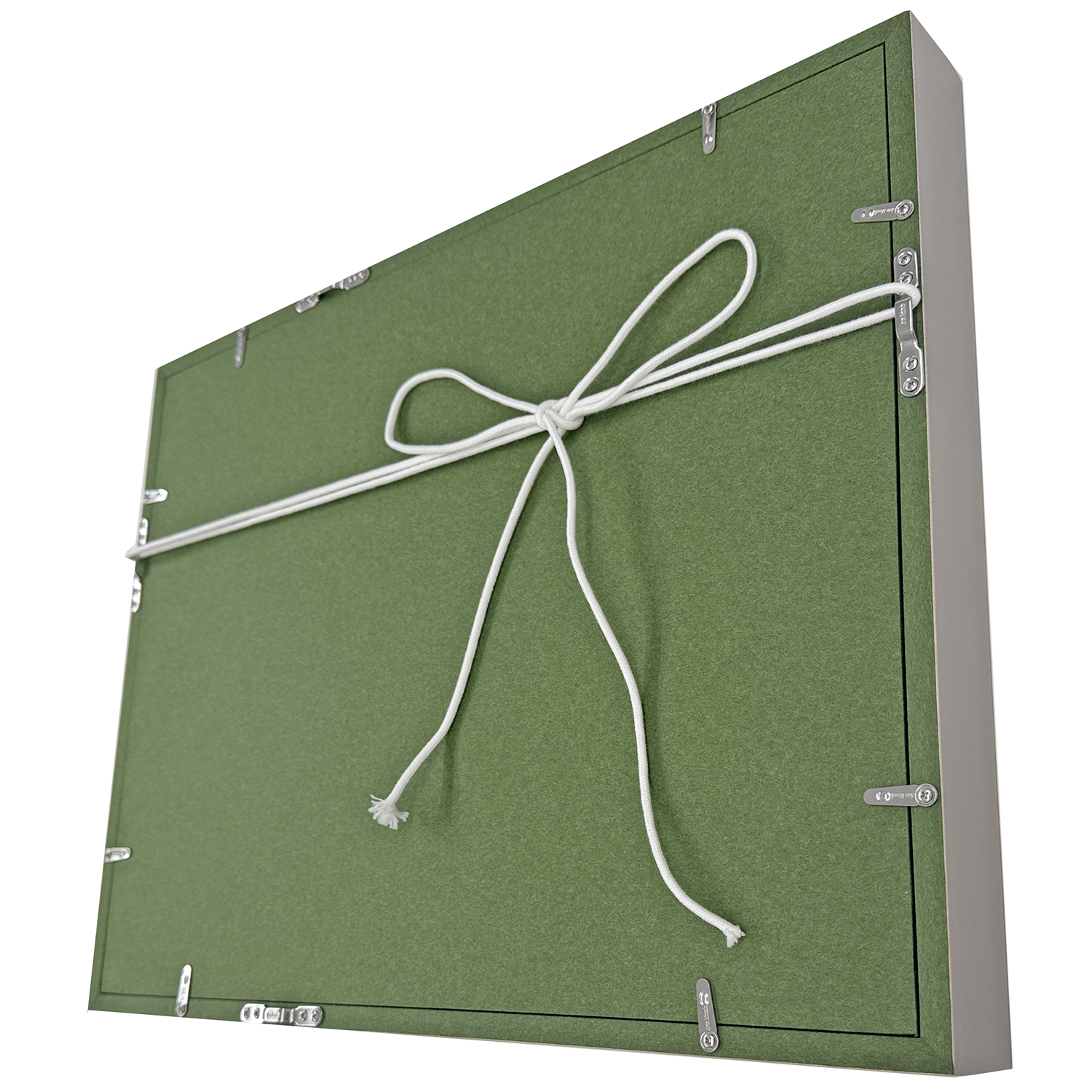 詳細画像7 浮かし額 角箱(ぎんねずみ)