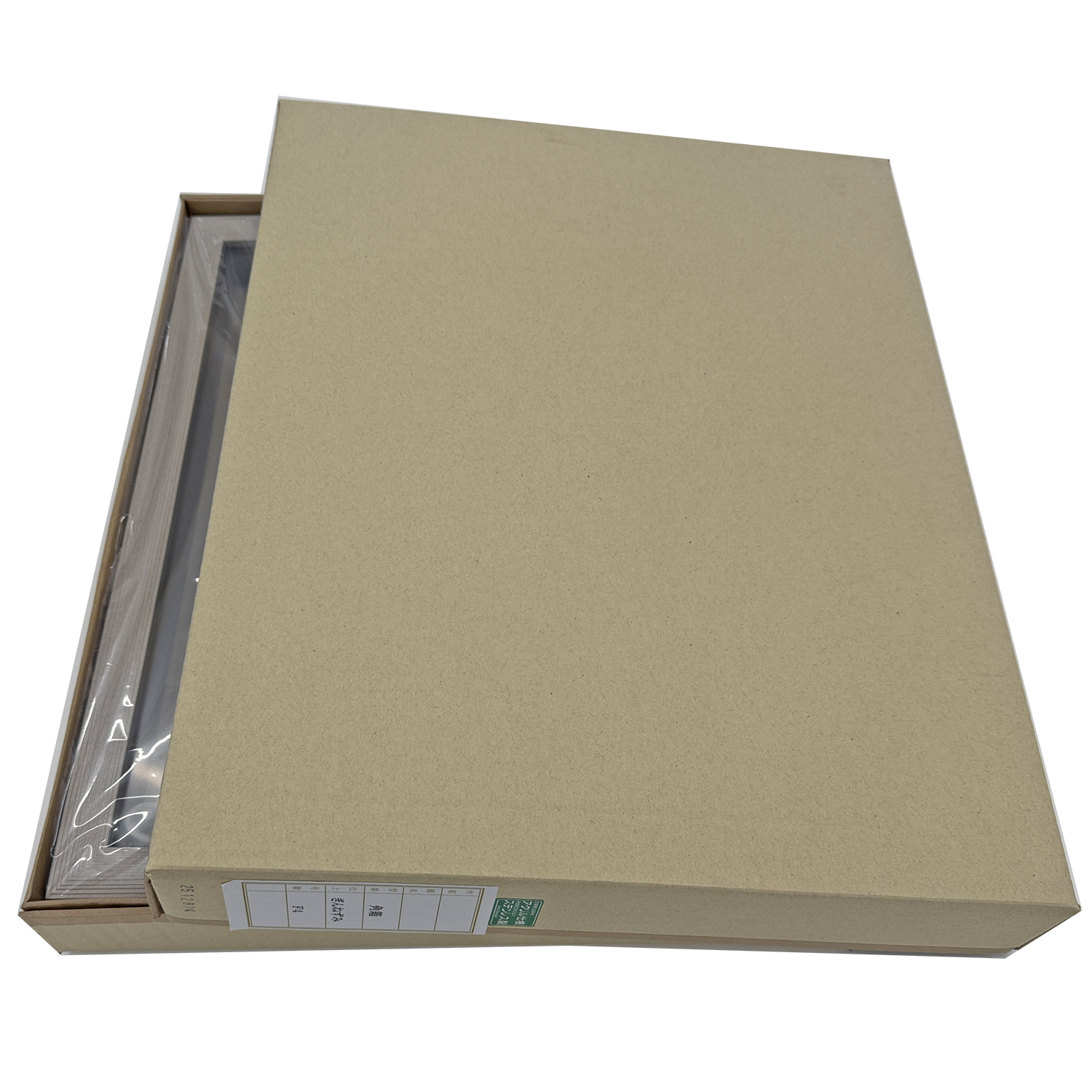 詳細画像9 浮かし額 角箱(ぎんねずみ)