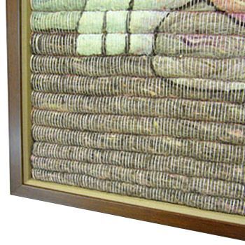 膨らみのあるタペストリー