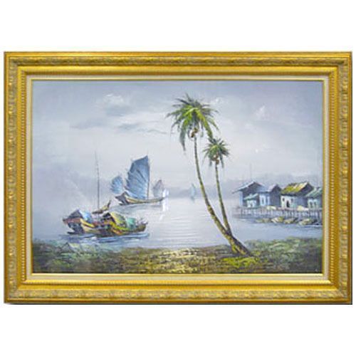 油絵 海外お土産