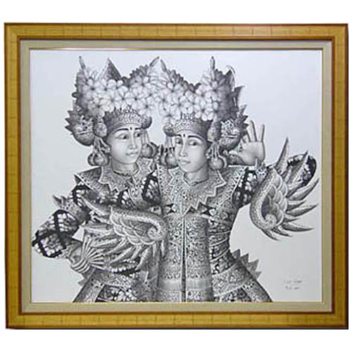 油絵 海外お土産