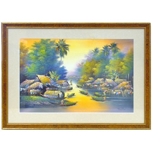 油絵 海外お土産