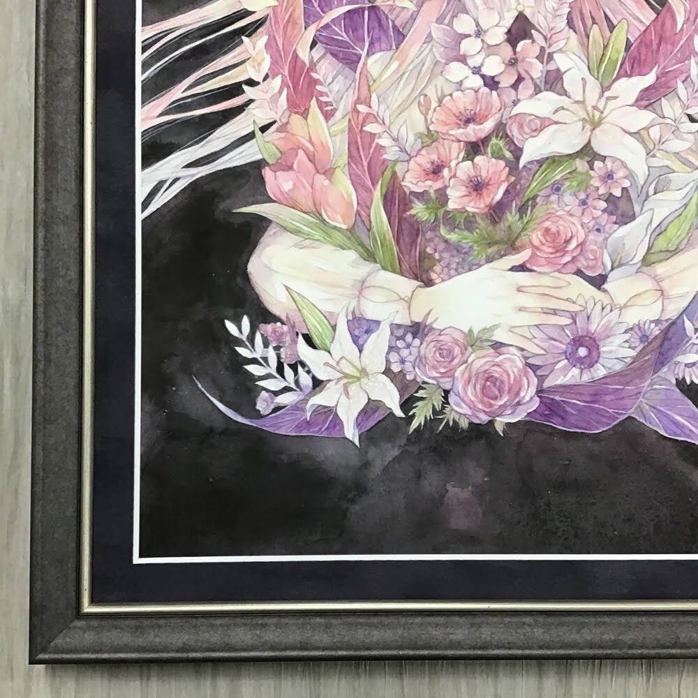 KAGAYA プリズム・アイランド ジークレー 版画 限定89/245 額装 KAGAYA プリズム・アイランド ジークレー 版画 限定89/245 額装 KAGAYA