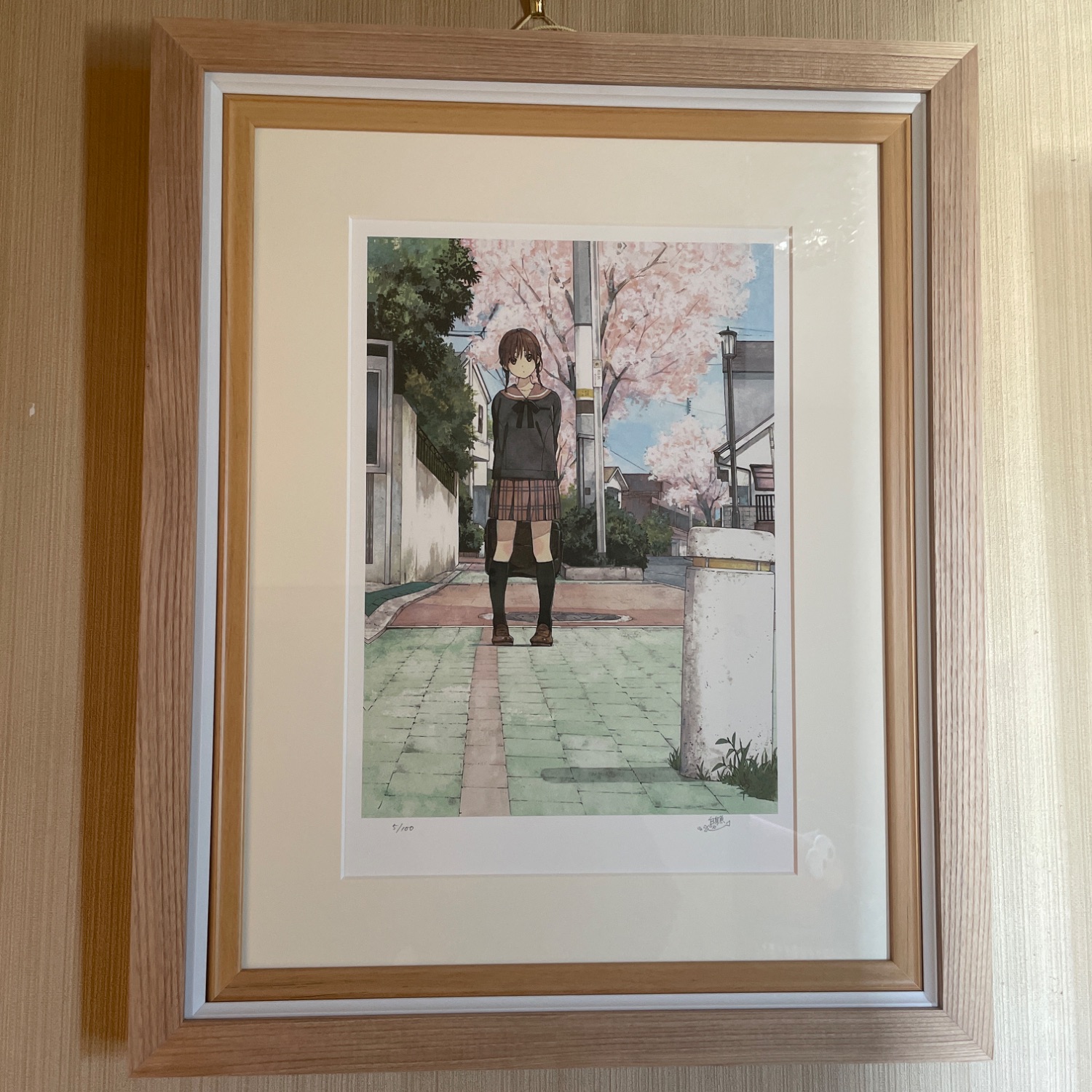 G-71016 昨今では貴重な、ホワイトアッシュの無垢材で作るフレーム