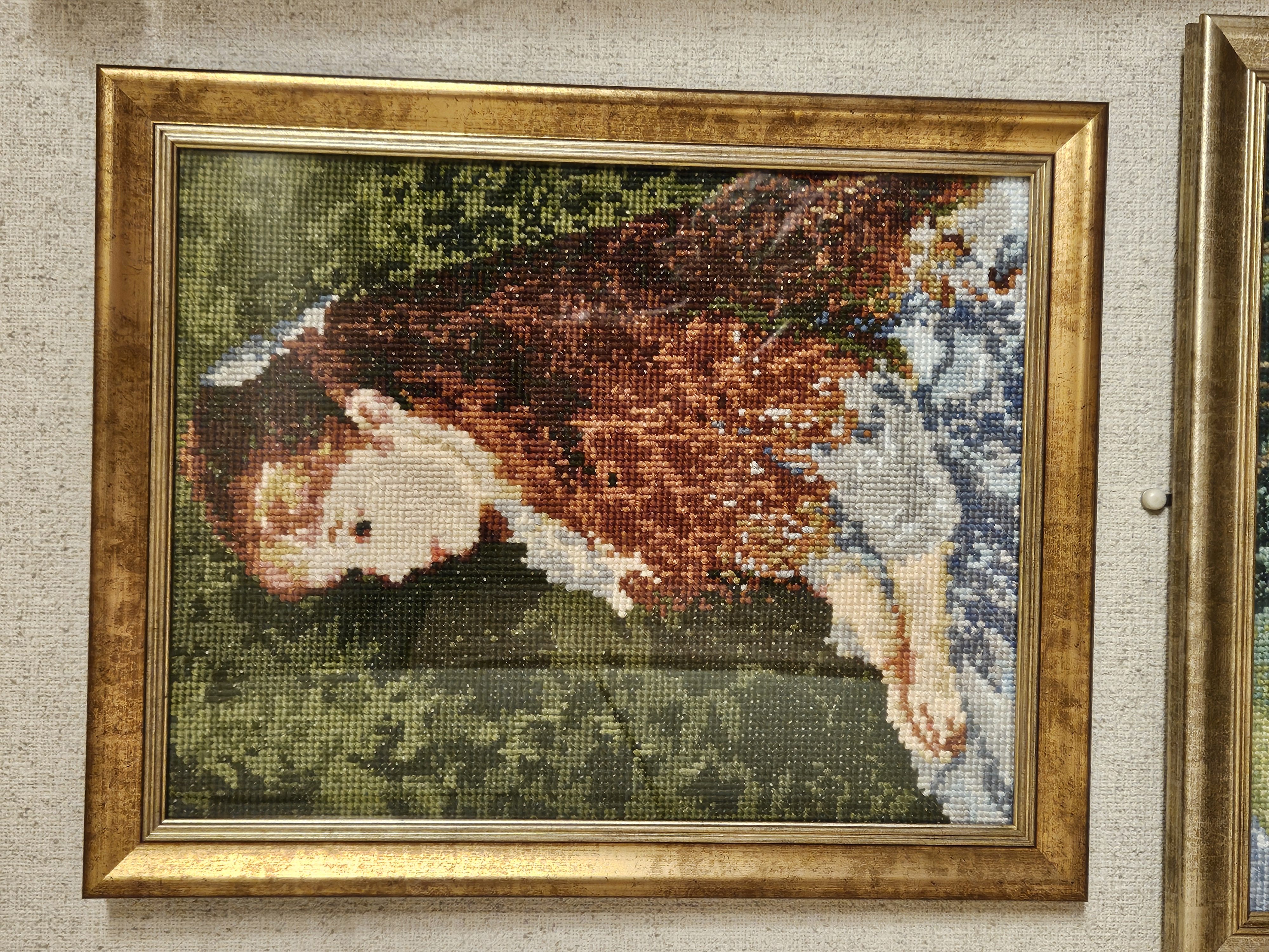 クロスステッチの名画 オゴヨーコ 1